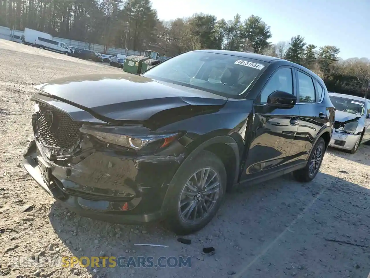 1 Photograph of a damaged car JM3KFBBM9M0315587 MAZDA CX-5 2021