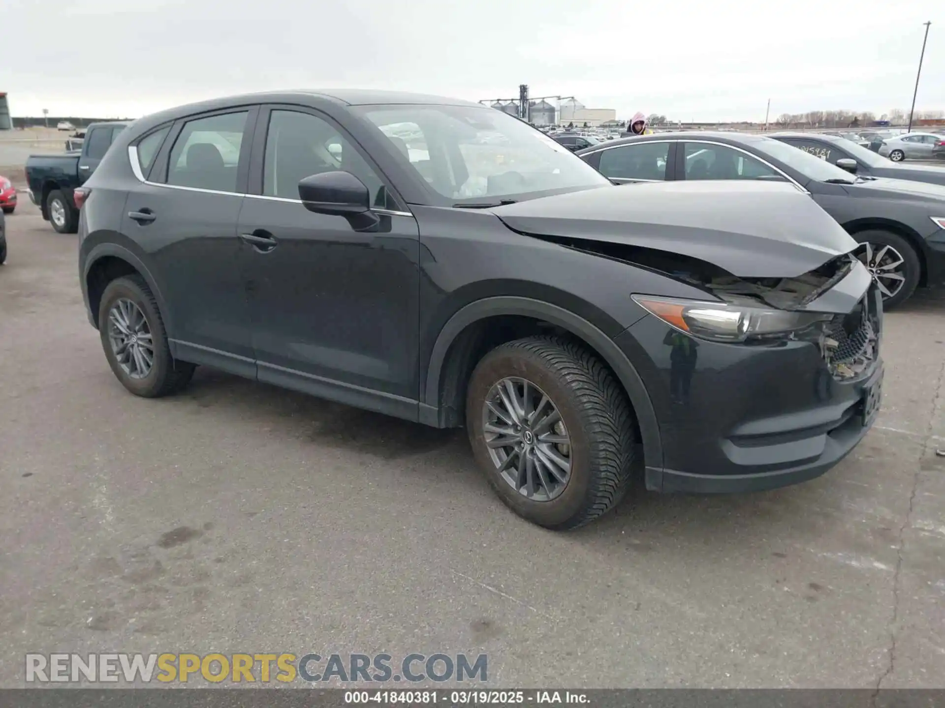 1 Photograph of a damaged car JM3KFBBM9M0409422 MAZDA CX-5 2021