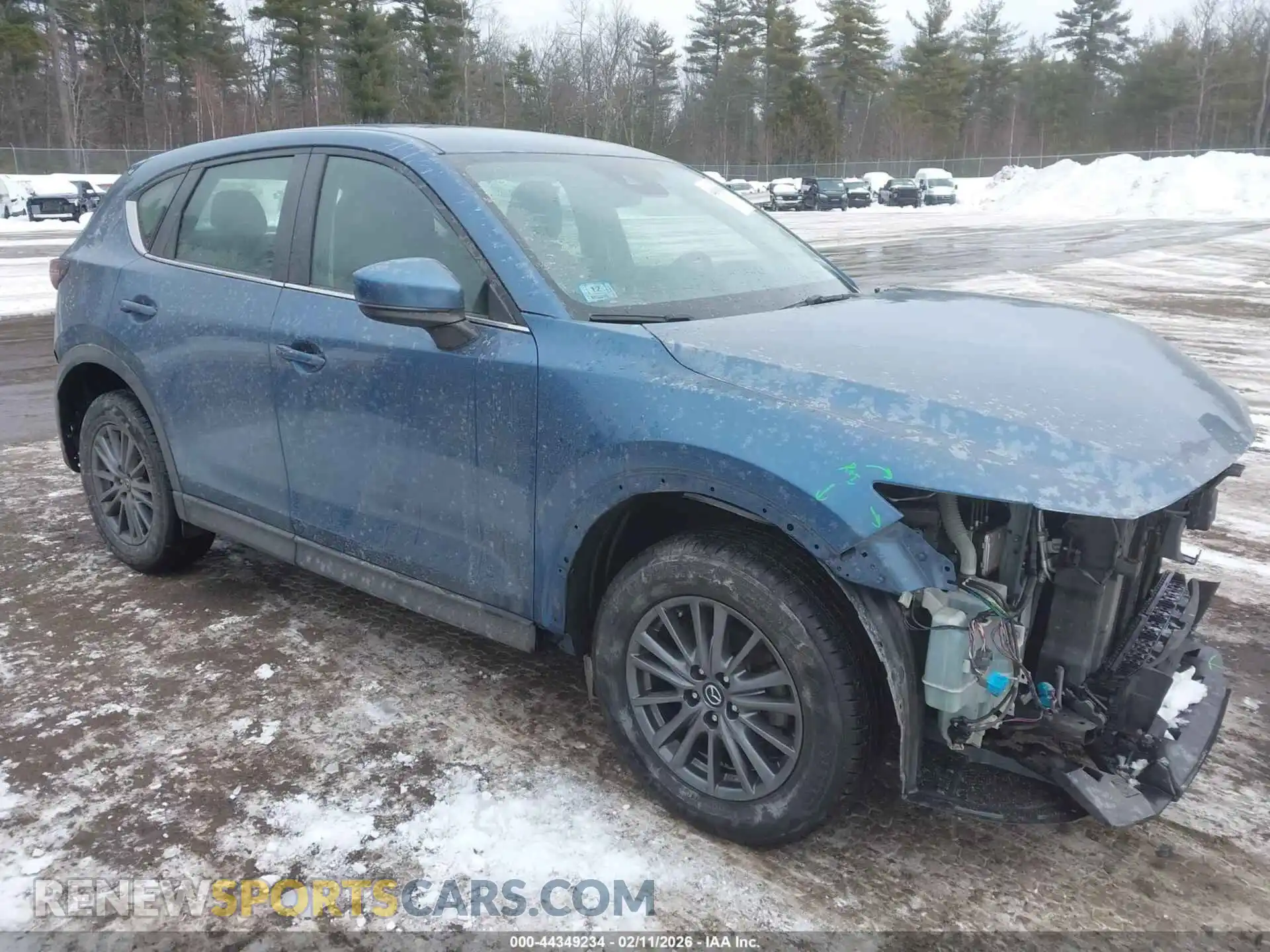 1 Photograph of a damaged car JM3KFBBM9M1333694 MAZDA CX-5 2021