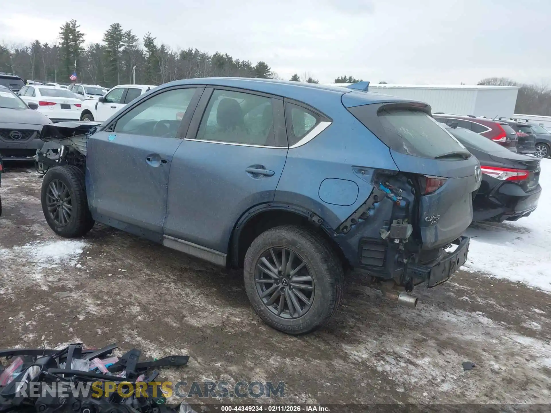 3 Photograph of a damaged car JM3KFBBM9M1333694 MAZDA CX-5 2021