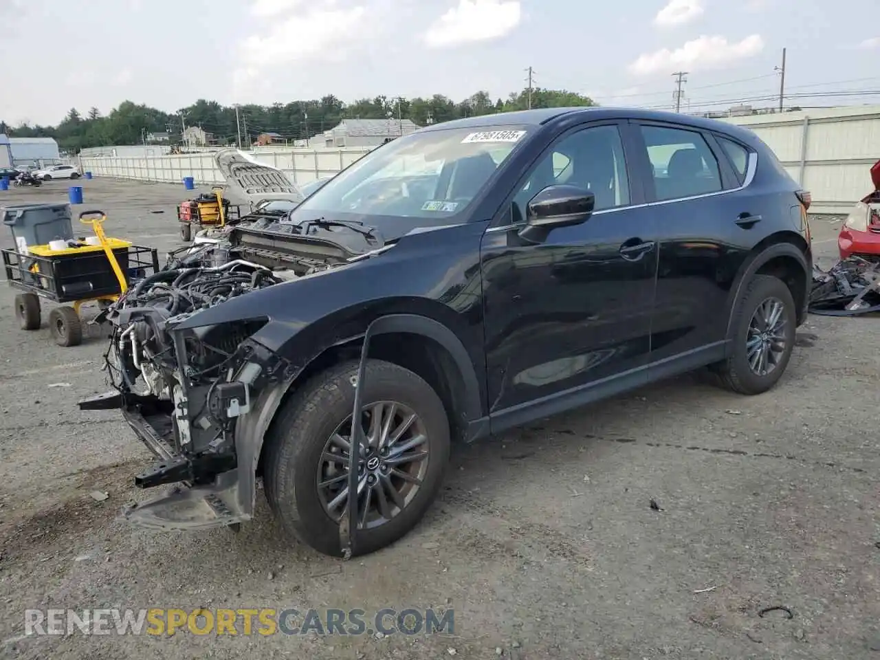 1 Photograph of a damaged car JM3KFBBMXM0396051 MAZDA CX-5 2021
