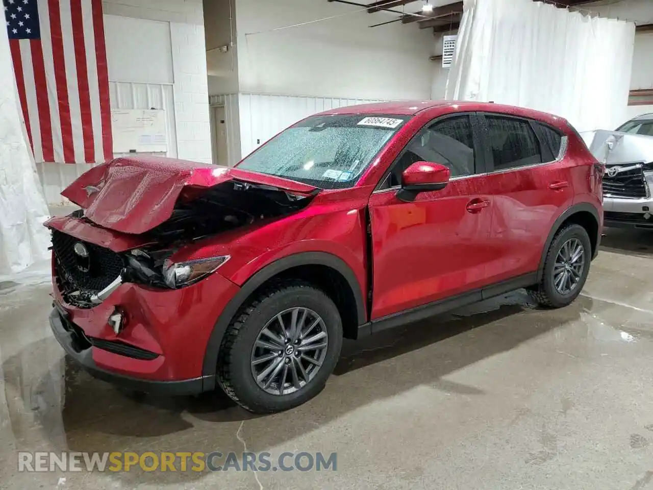 1 Photograph of a damaged car JM3KFBBMXM1353565 MAZDA CX-5 2021