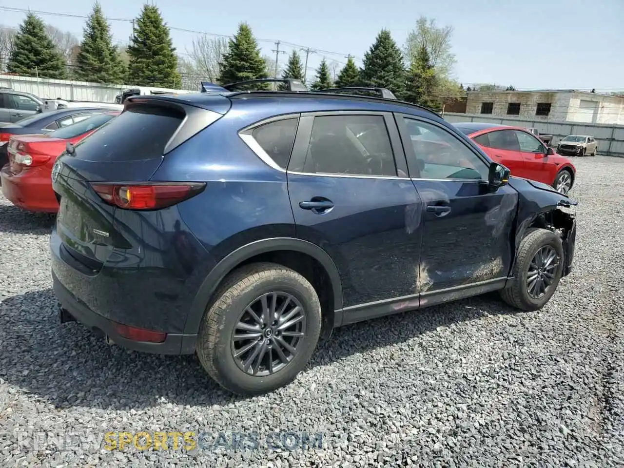 3 Photograph of a damaged car JM3KFBCM0M0302015 MAZDA CX-5 2021