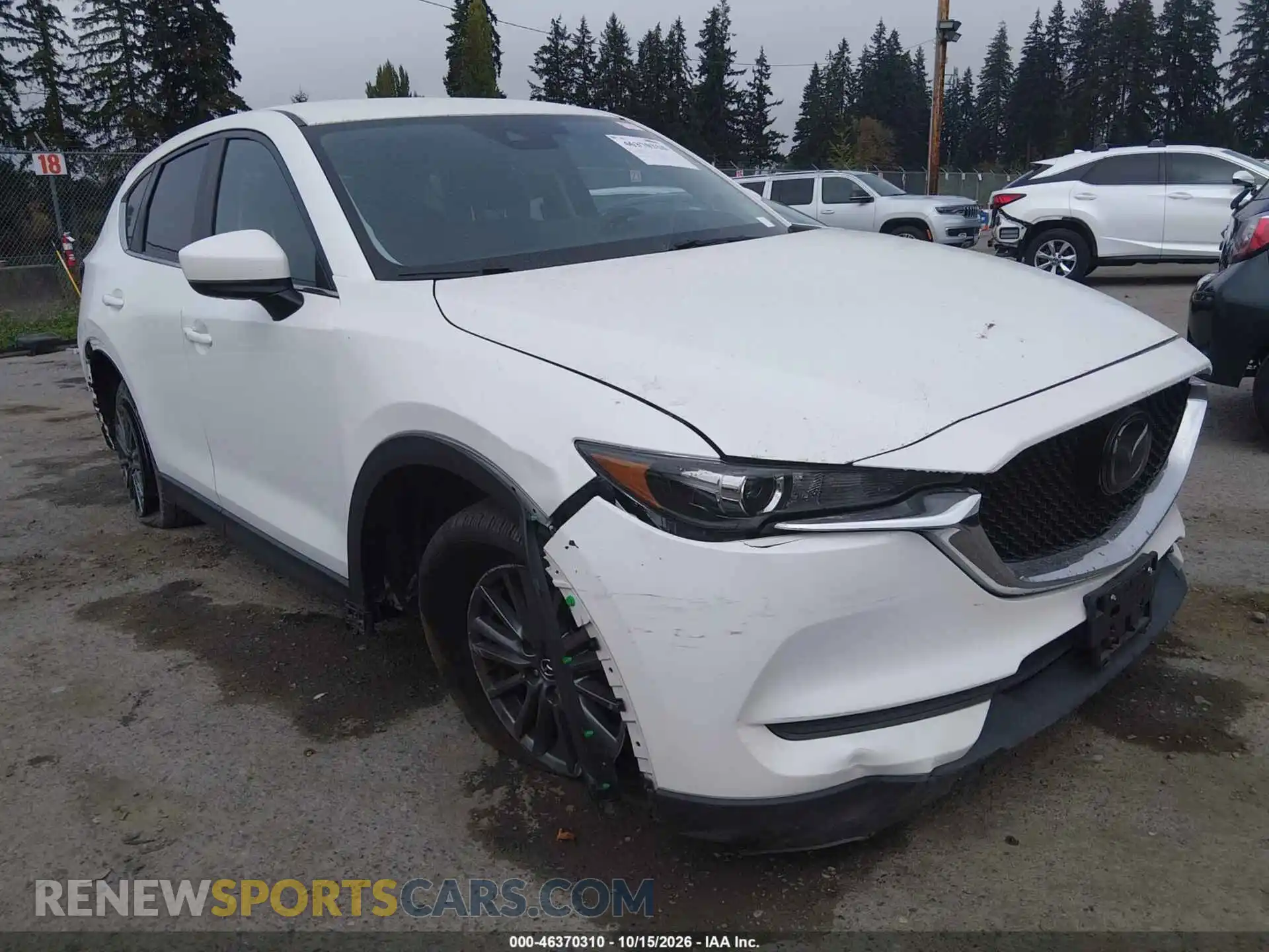 1 Фотография поврежденного автомобиля JM3KFBCM0M0336035 MAZDA CX-5 2021