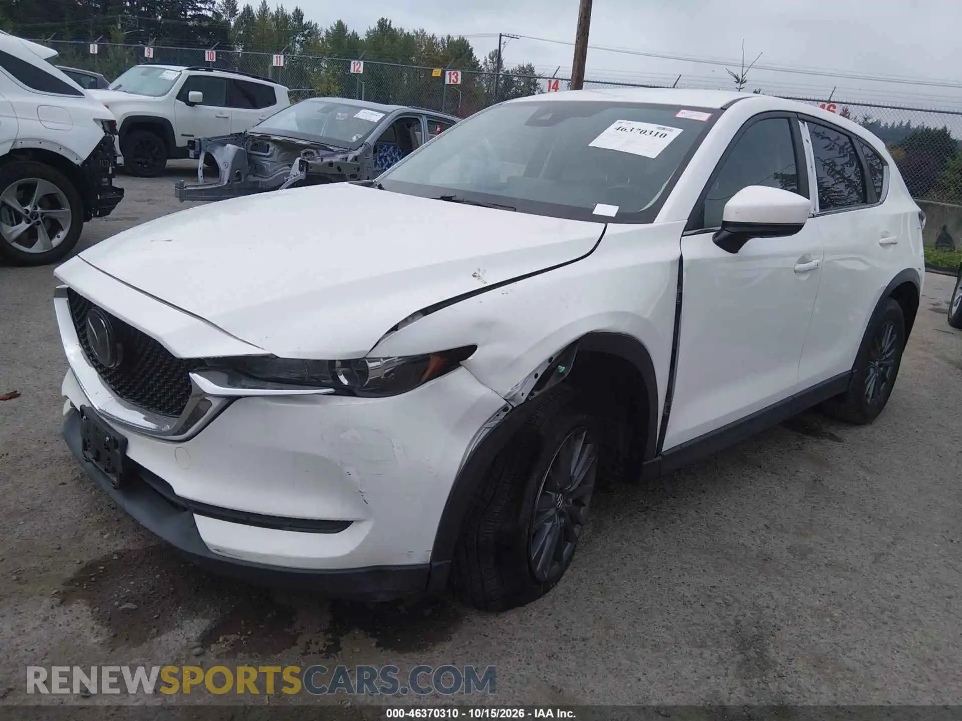2 Фотография поврежденного автомобиля JM3KFBCM0M0336035 MAZDA CX-5 2021