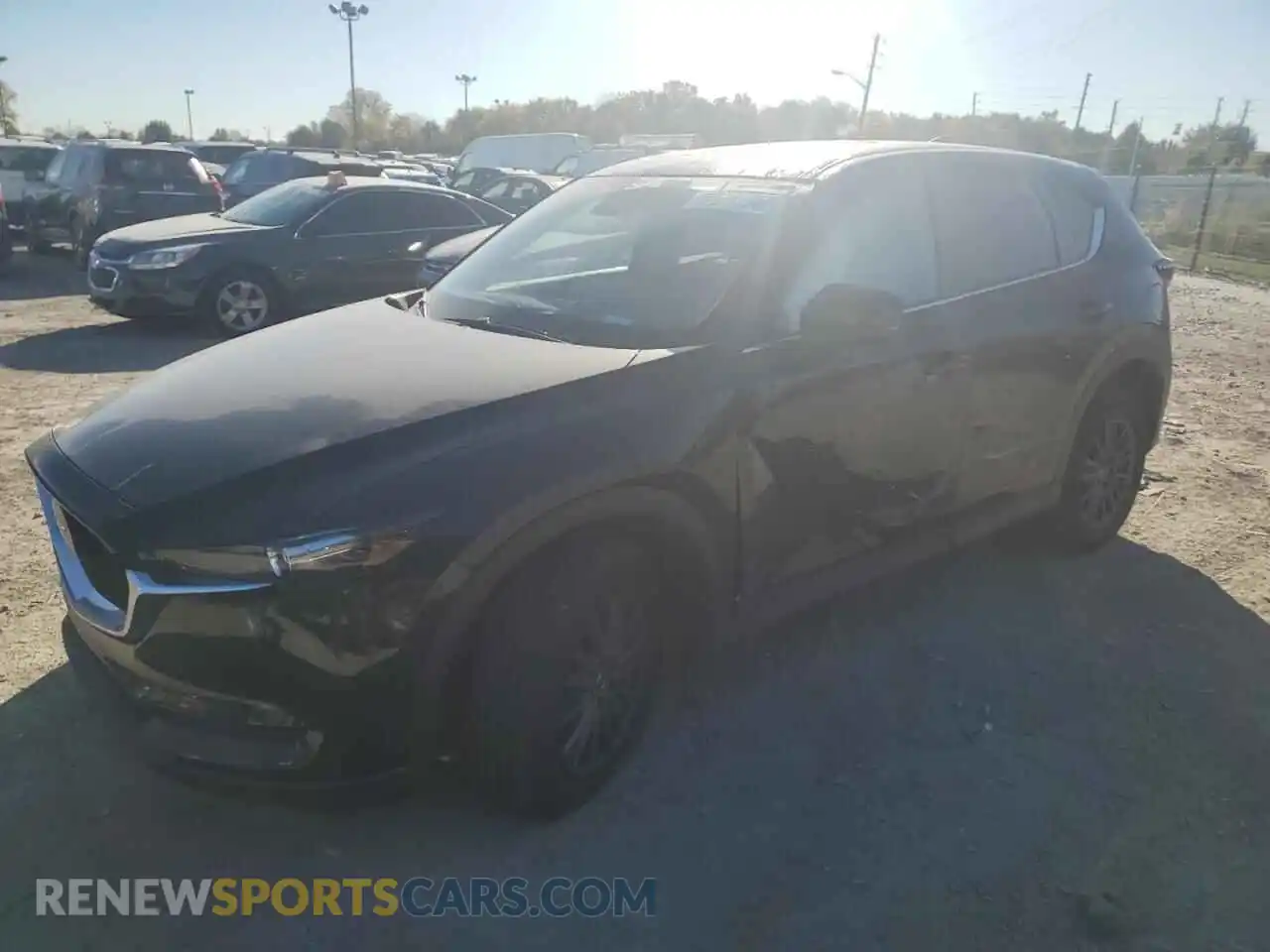 1 Photograph of a damaged car JM3KFBCM0M0492785 MAZDA CX-5 2021