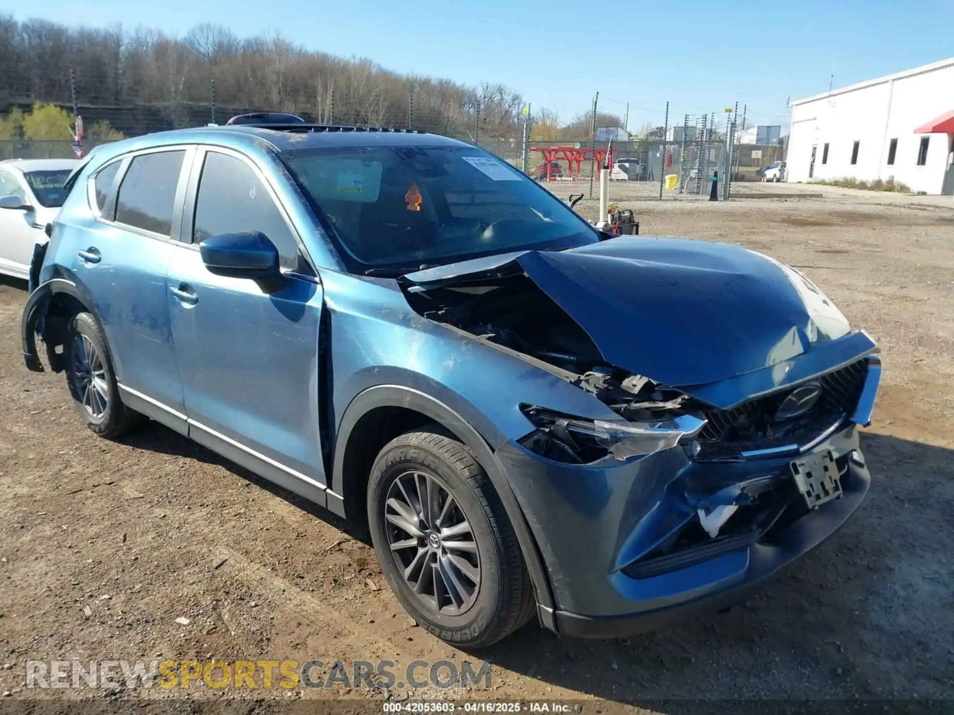 1 Photograph of a damaged car JM3KFBCM0M0496397 MAZDA CX-5 2021