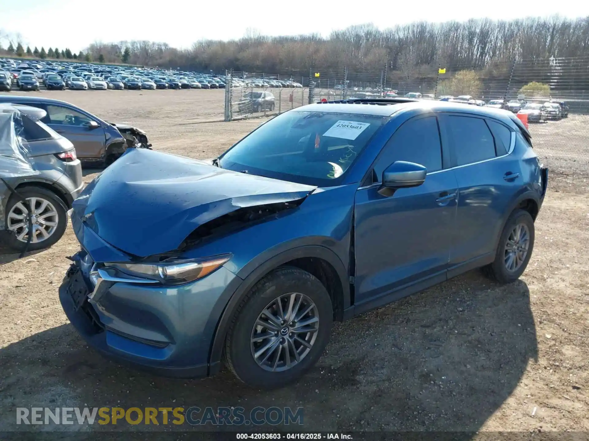 2 Photograph of a damaged car JM3KFBCM0M0496397 MAZDA CX-5 2021