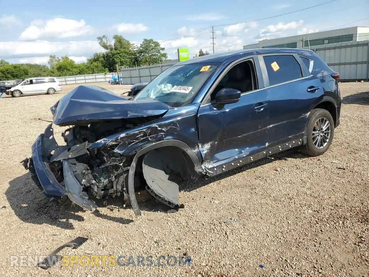 1 Photograph of a damaged car JM3KFBCM1M0313931 MAZDA CX-5 2021