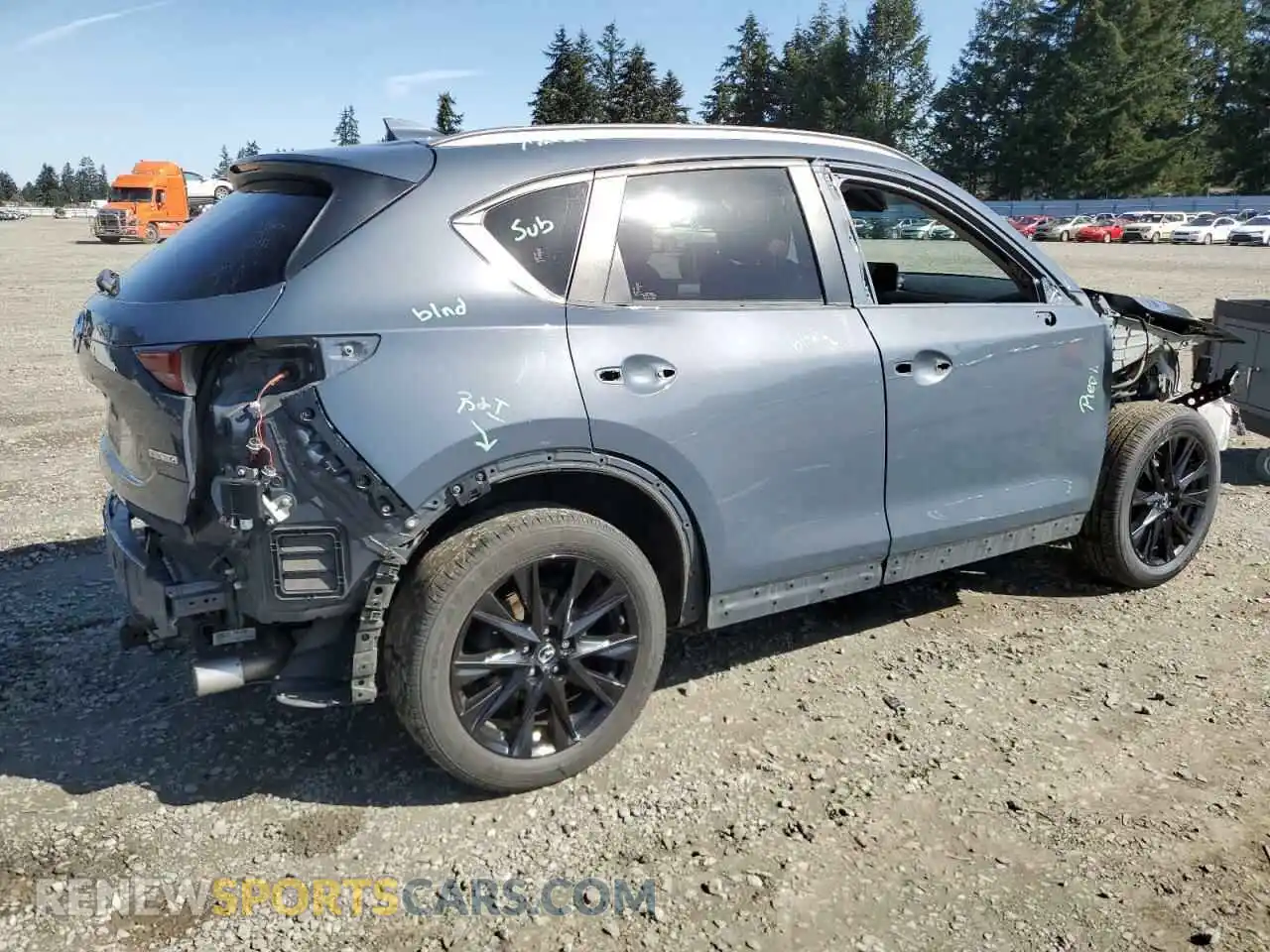 3 Photograph of a damaged car JM3KFBCM1M0317283 MAZDA CX-5 2021