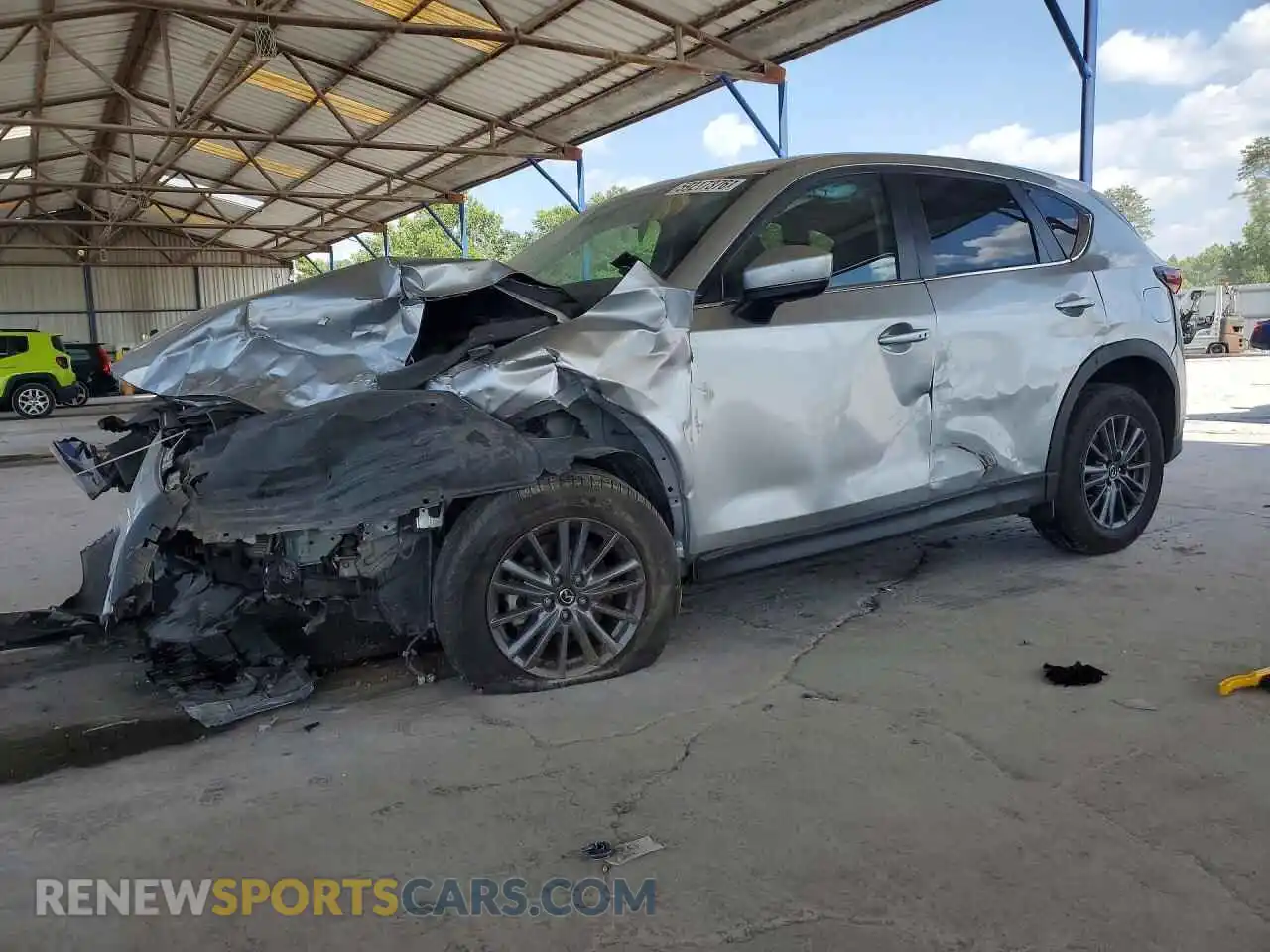 1 Photograph of a damaged car JM3KFBCM1M0339574 MAZDA CX-5 2021
