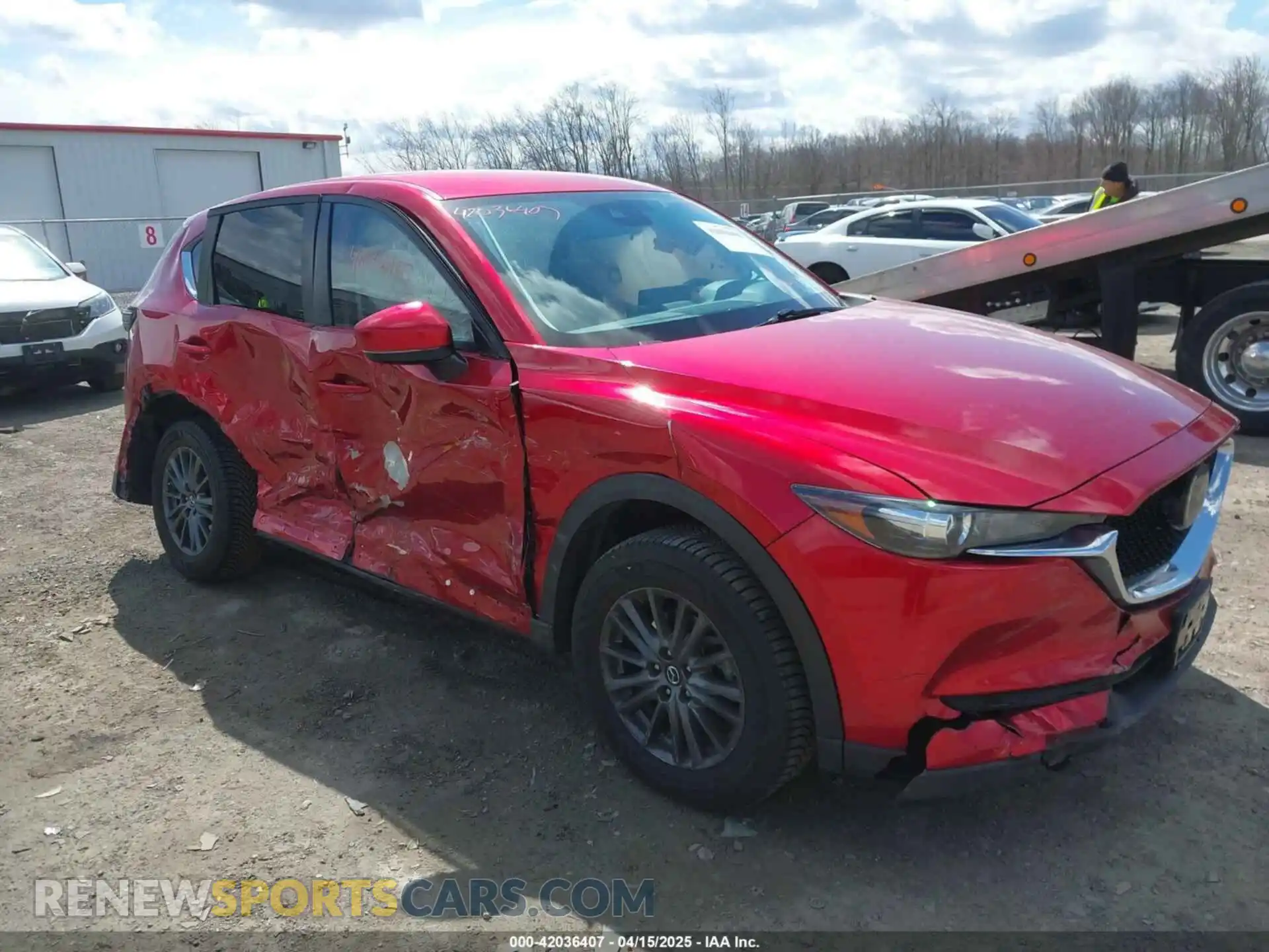 1 Photograph of a damaged car JM3KFBCM1M0401717 MAZDA CX-5 2021