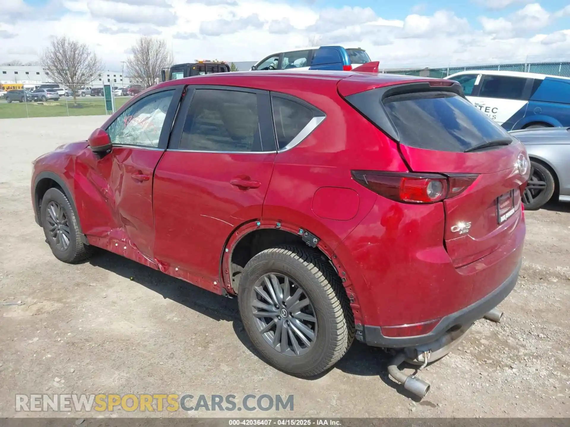 3 Photograph of a damaged car JM3KFBCM1M0401717 MAZDA CX-5 2021