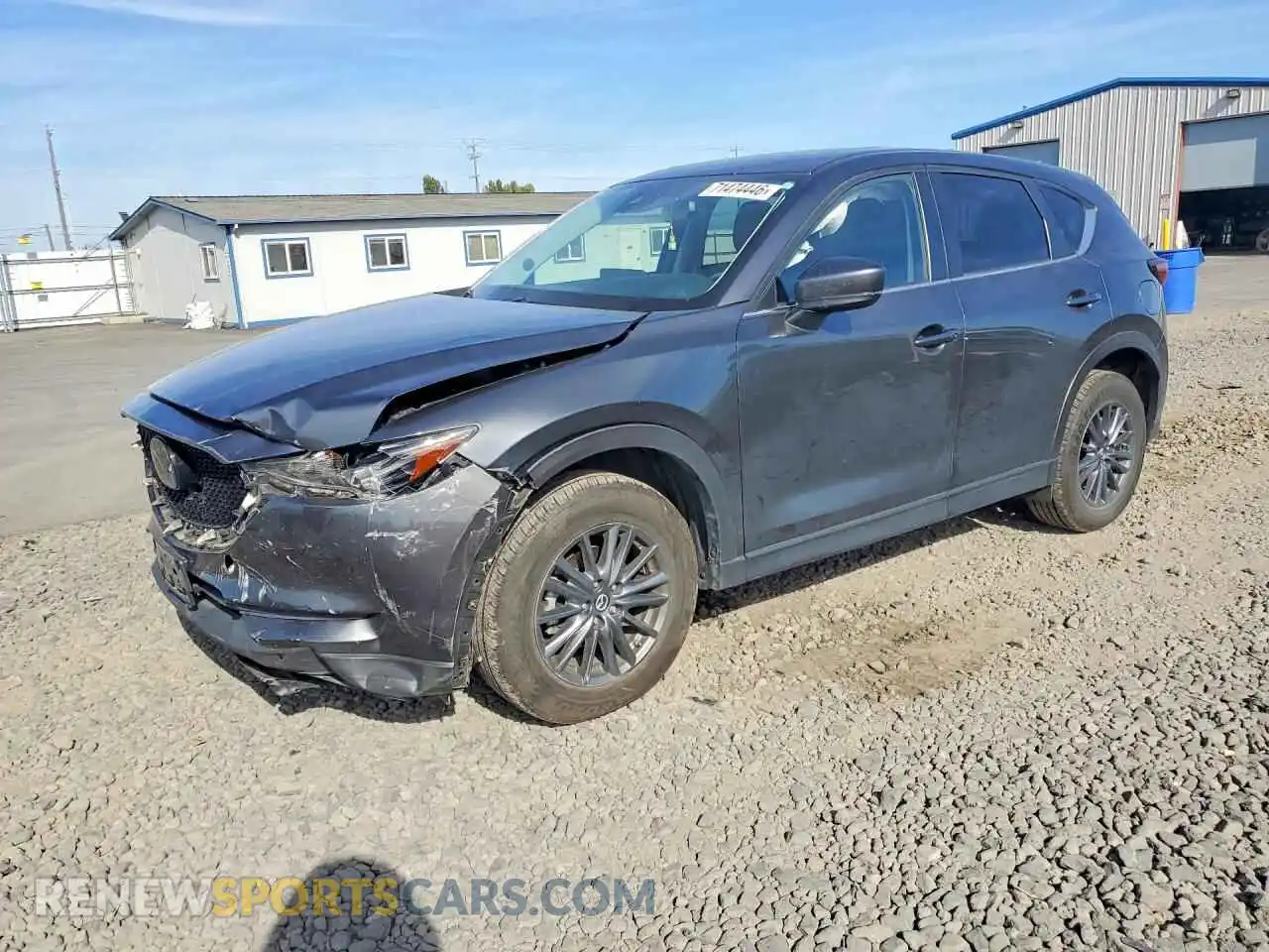 1 Photograph of a damaged car JM3KFBCM1M0404813 MAZDA CX-5 2021
