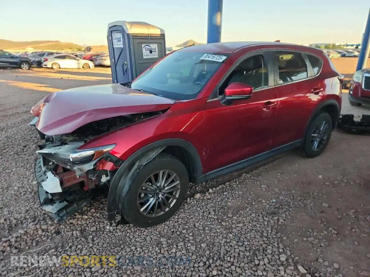 1 Photograph of a damaged car JM3KFBCM1M0447189 MAZDA CX-5 2021