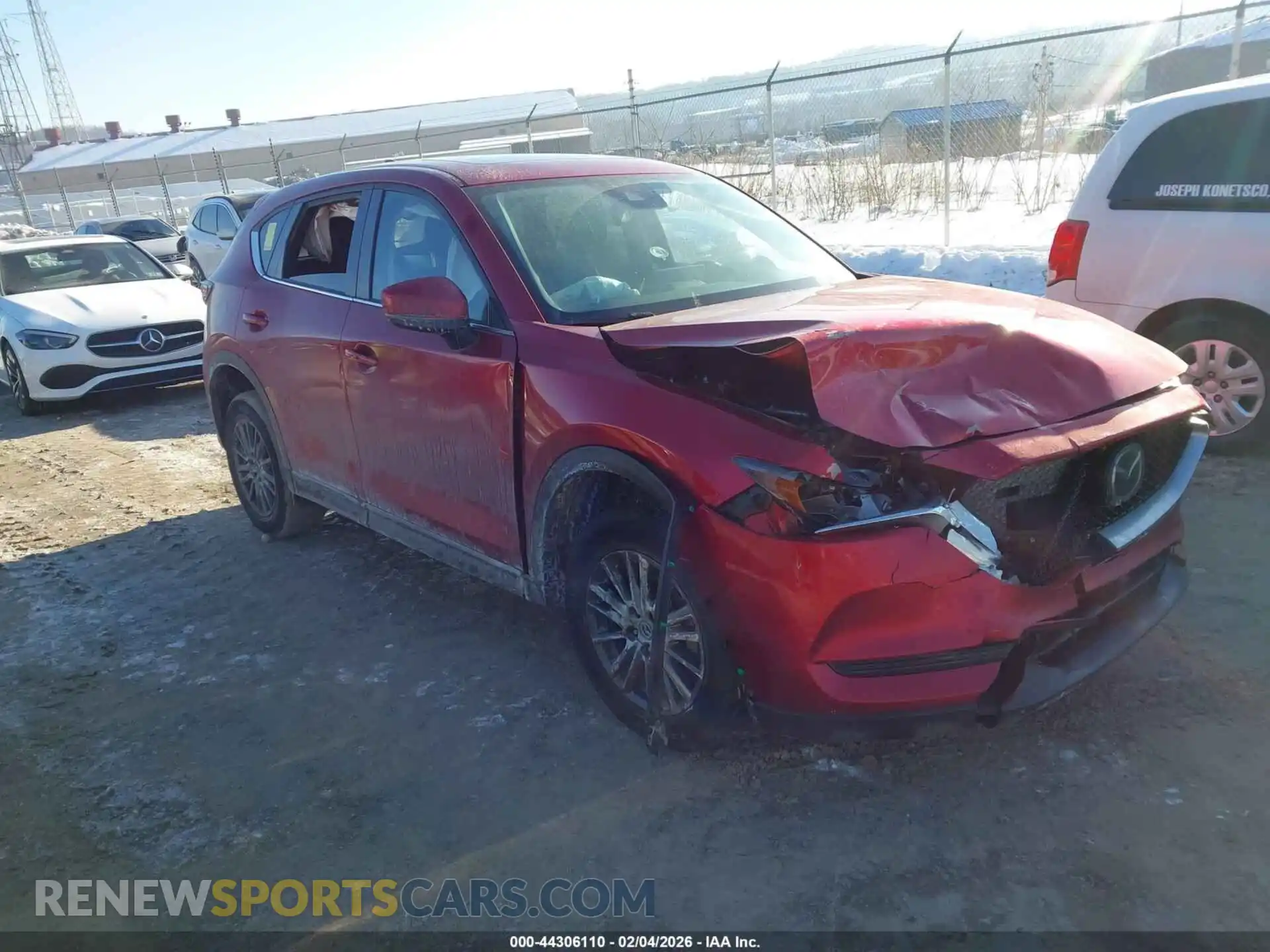 1 Photograph of a damaged car JM3KFBCM1M0459276 MAZDA CX-5 2021