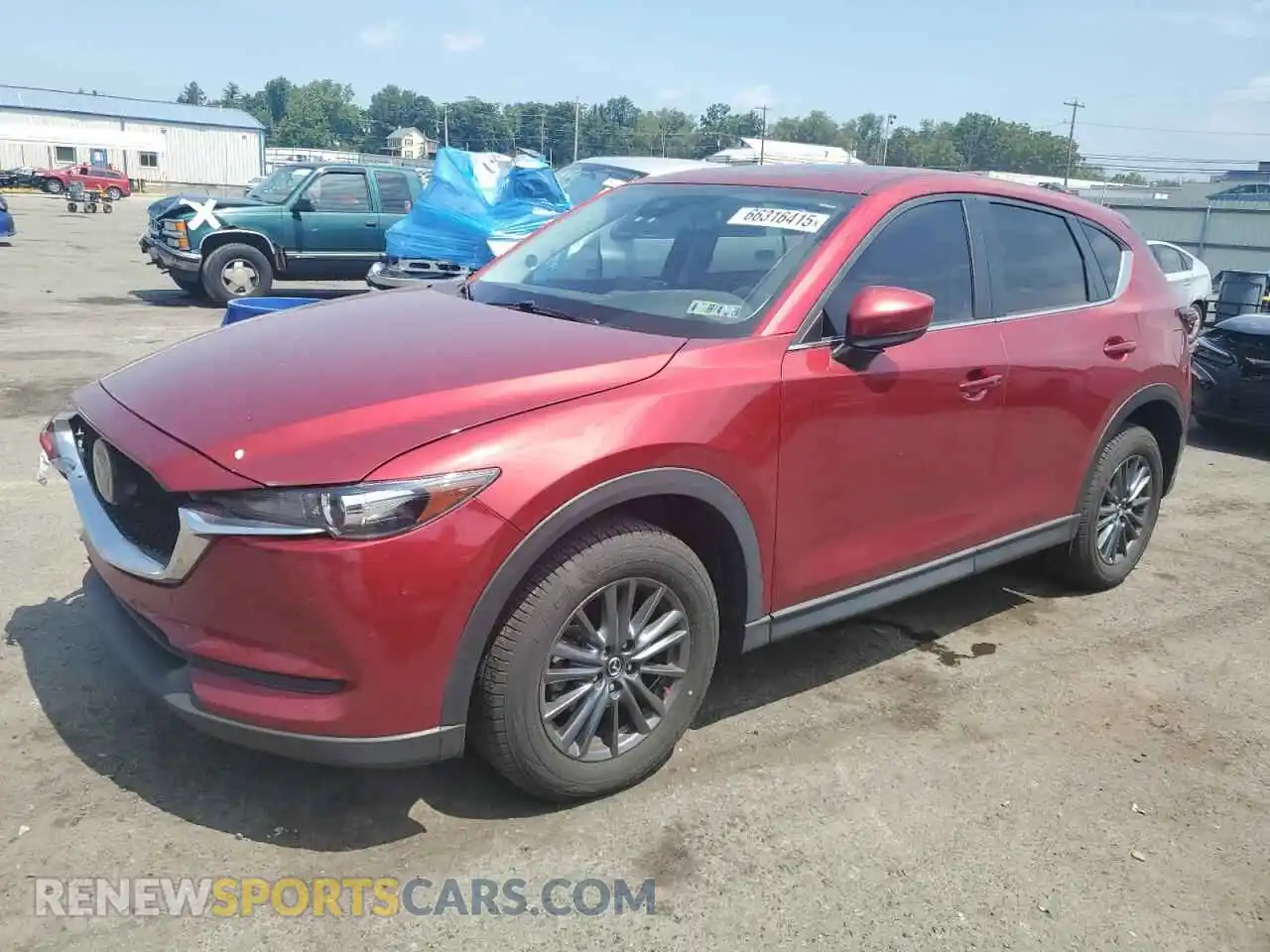 1 Photograph of a damaged car JM3KFBCM1M0477843 MAZDA CX-5 2021