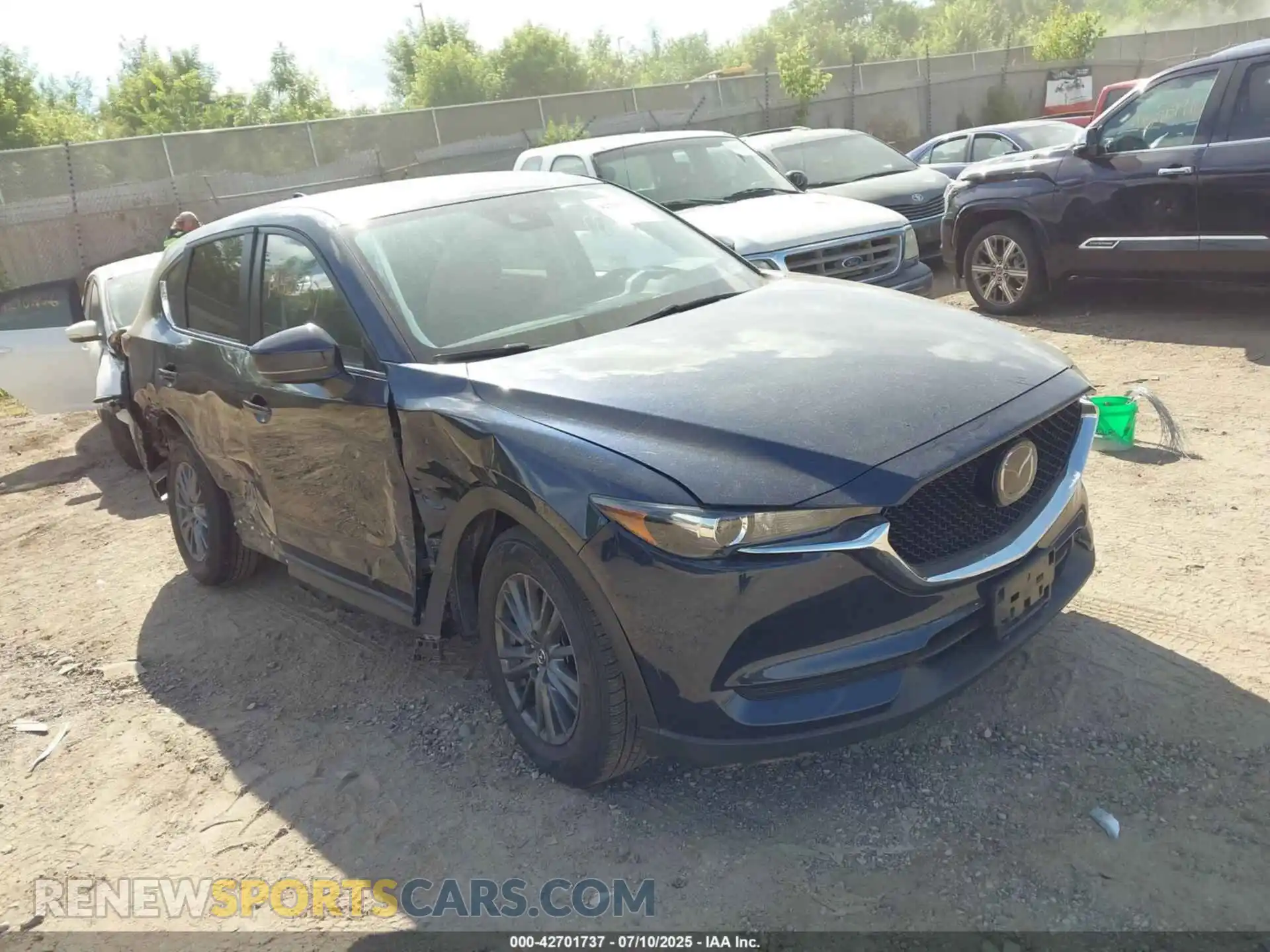 1 Photograph of a damaged car JM3KFBCM1M0498935 MAZDA CX-5 2021