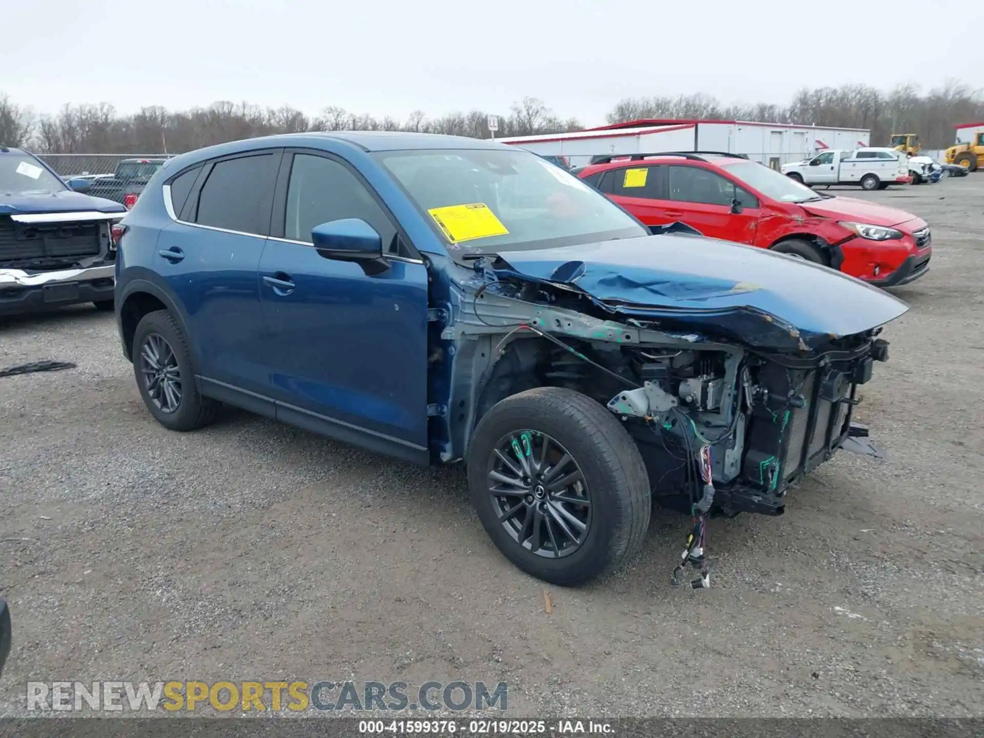 1 fotografías del automóvil dañado JM3KFBCM1M1329248 MAZDA CX-5 2021