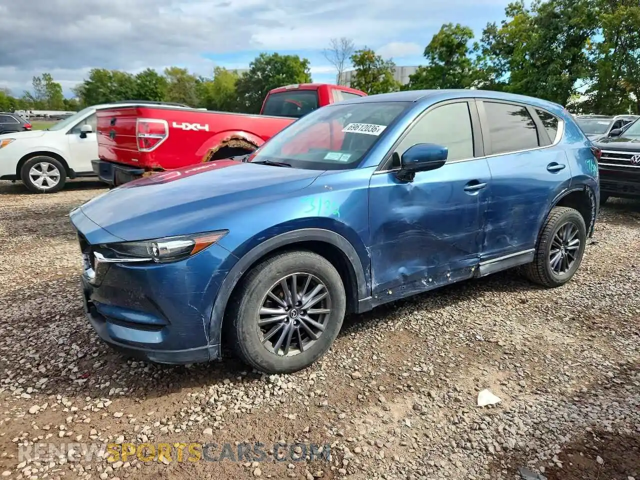 1 Фотография поврежденного автомобиля JM3KFBCM1M1362248 MAZDA CX-5 2021