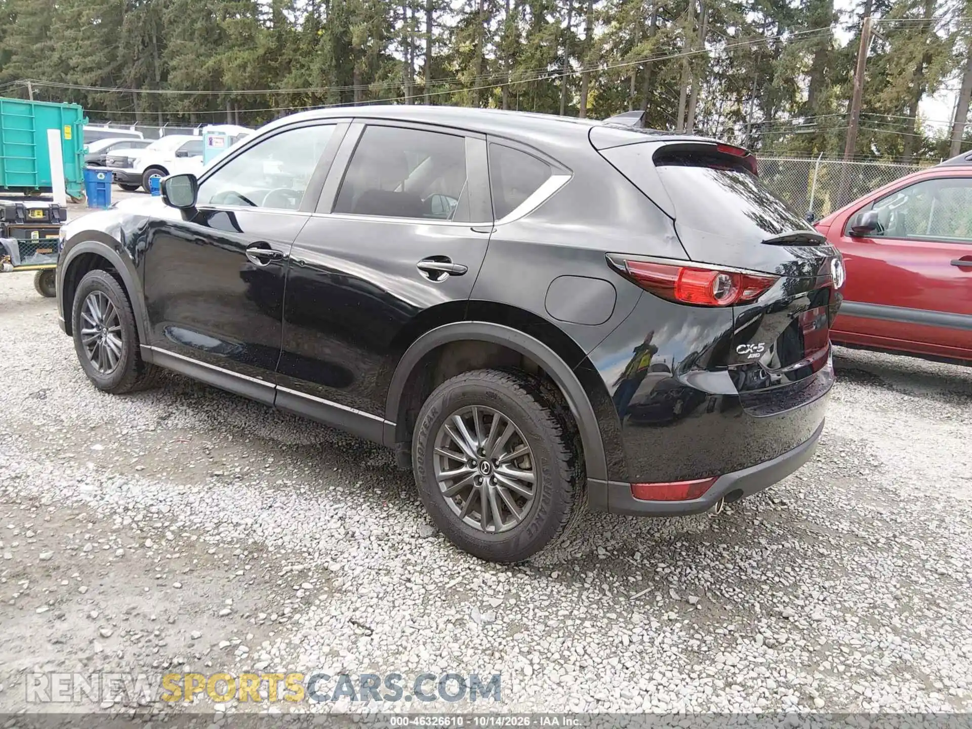 3 fotografías del automóvil dañado JM3KFBCM1M1387926 MAZDA CX-5 2021