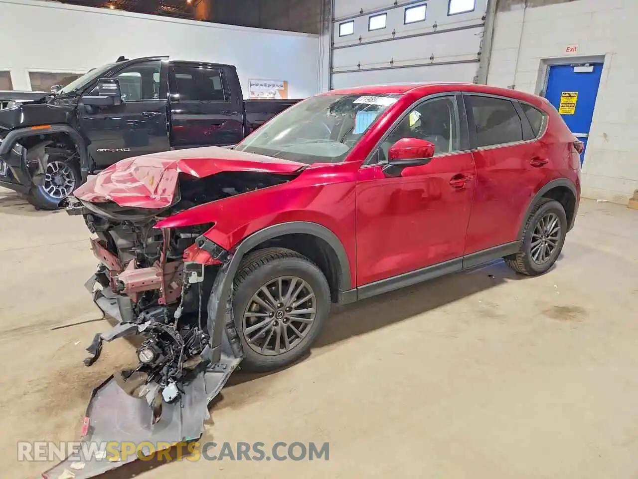 1 Photograph of a damaged car JM3KFBCM1M1440480 MAZDA CX-5 2021