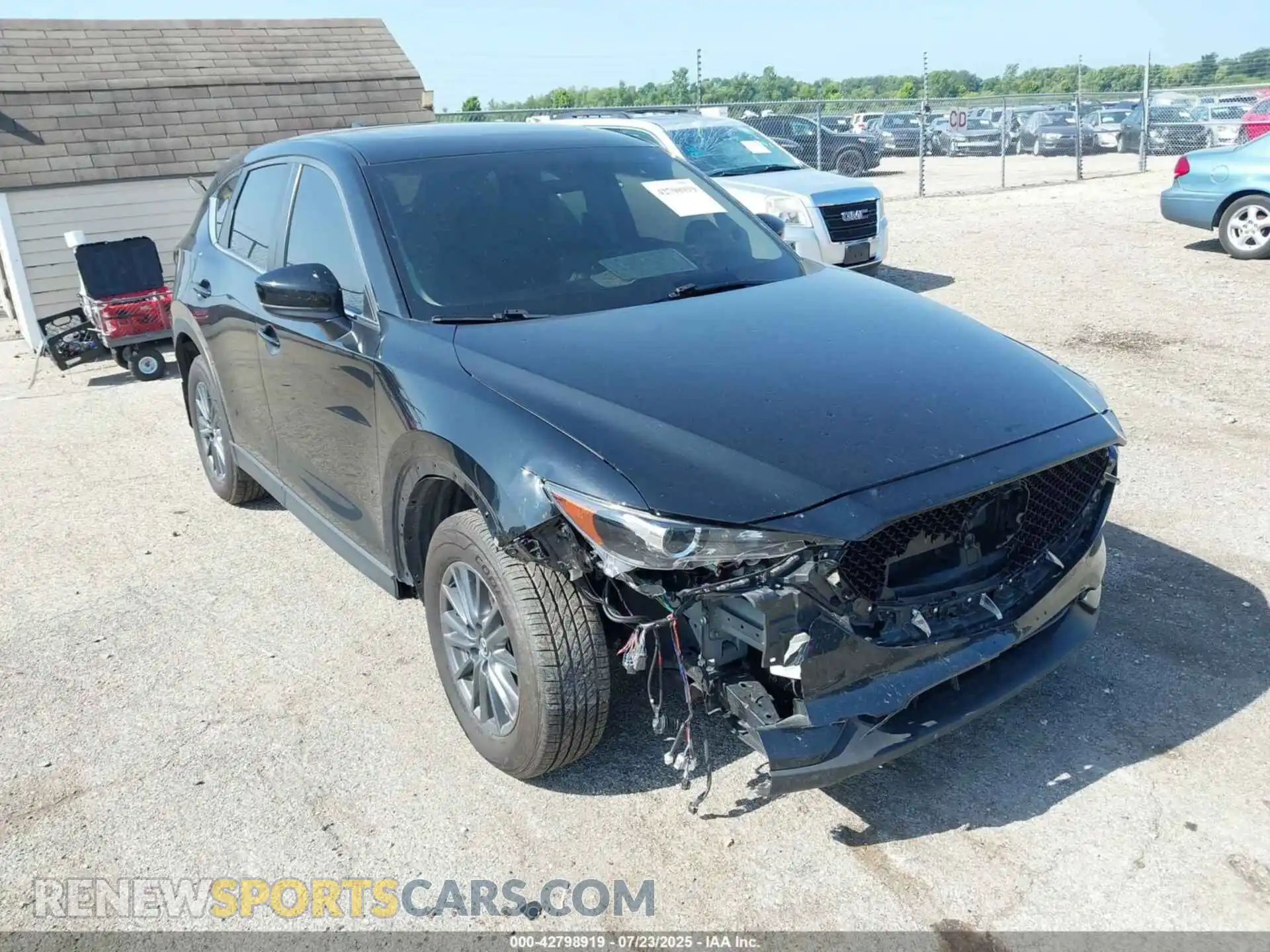 1 Фотография поврежденного автомобиля JM3KFBCM2M0320886 MAZDA CX-5 2021