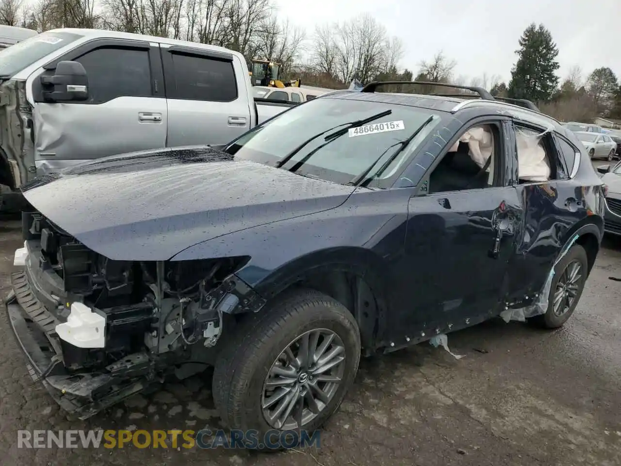 1 Фотография поврежденного автомобиля JM3KFBCM2M0436489 MAZDA CX-5 2021