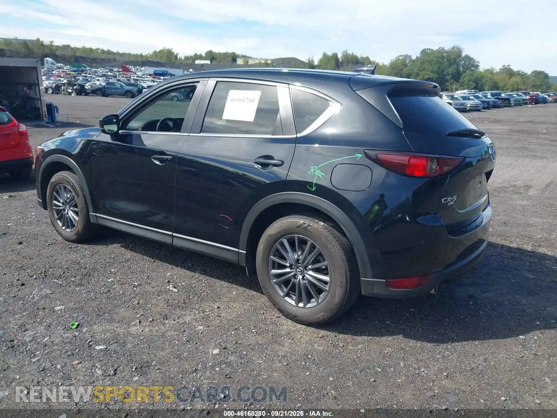 3 fotografías del automóvil dañado JM3KFBCM2M1364610 MAZDA CX-5 2021
