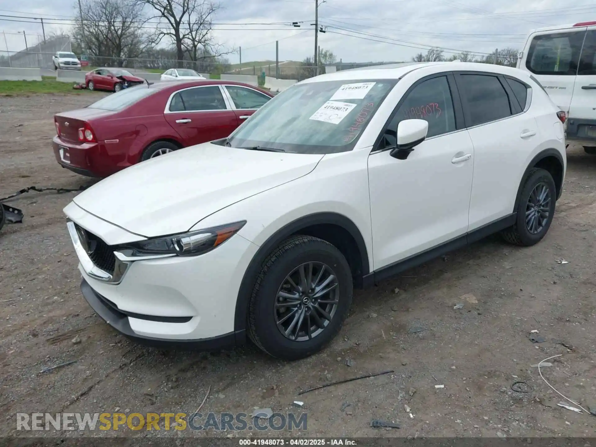 2 fotografías del automóvil dañado JM3KFBCM2M1395663 MAZDA CX-5 2021