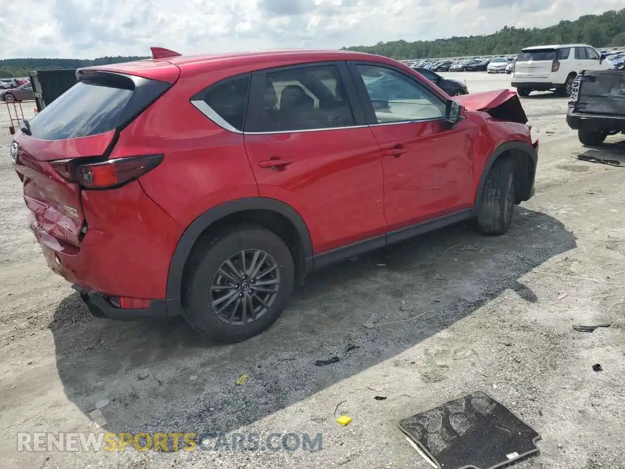 3 fotografías del automóvil dañado JM3KFBCM2M1491776 MAZDA CX-5 2021