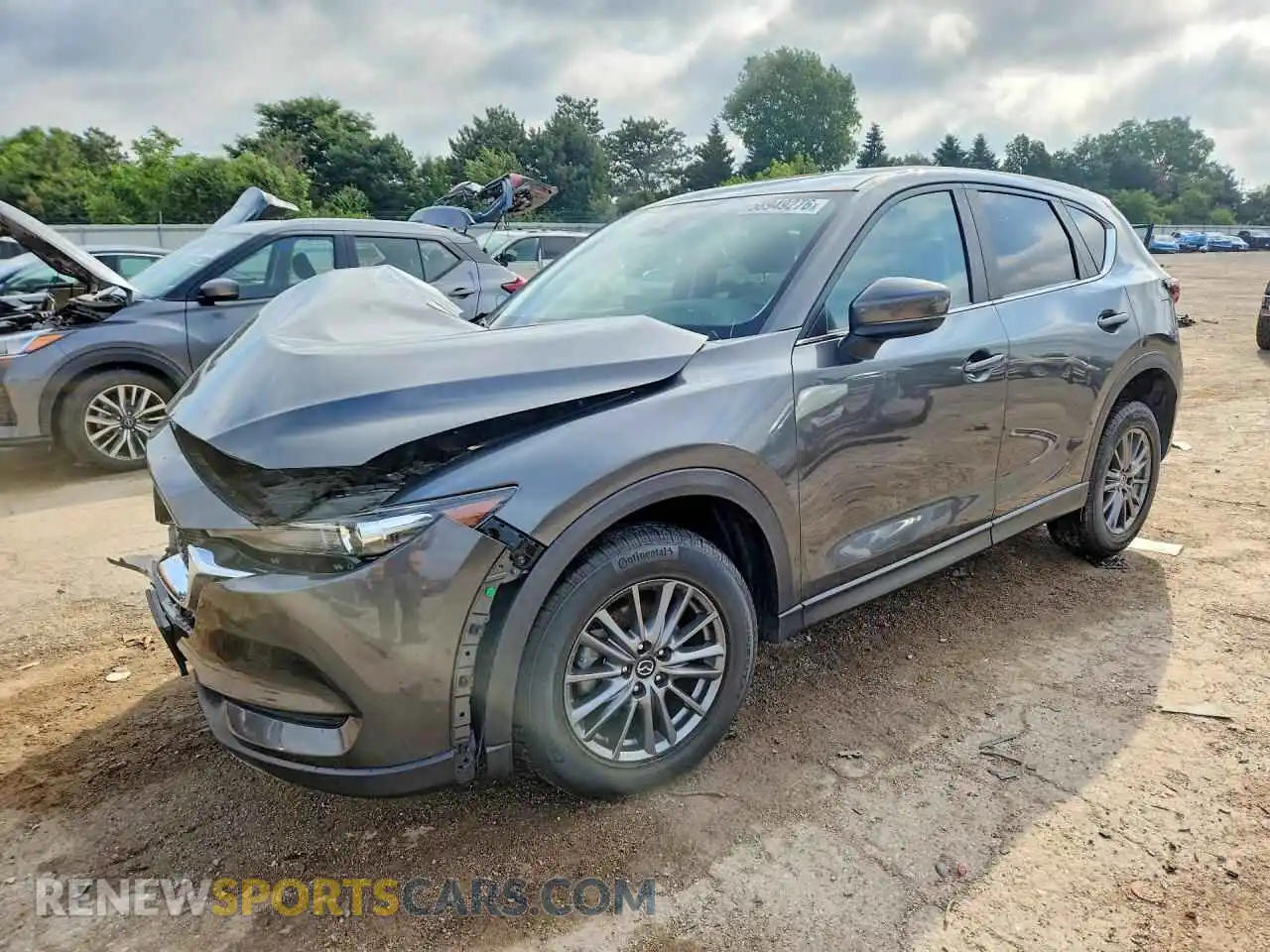 1 Фотография поврежденного автомобиля JM3KFBCM3M0328768 MAZDA CX-5 2021