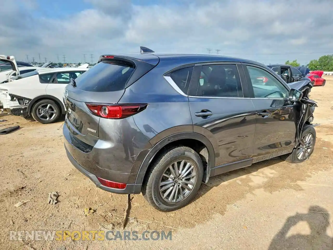 3 Фотография поврежденного автомобиля JM3KFBCM3M0328768 MAZDA CX-5 2021