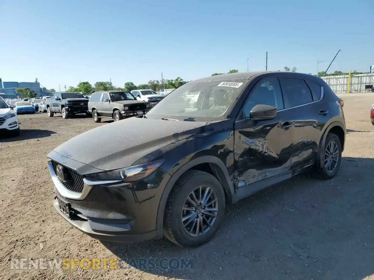 1 Photograph of a damaged car JM3KFBCM3M0342752 MAZDA CX-5 2021
