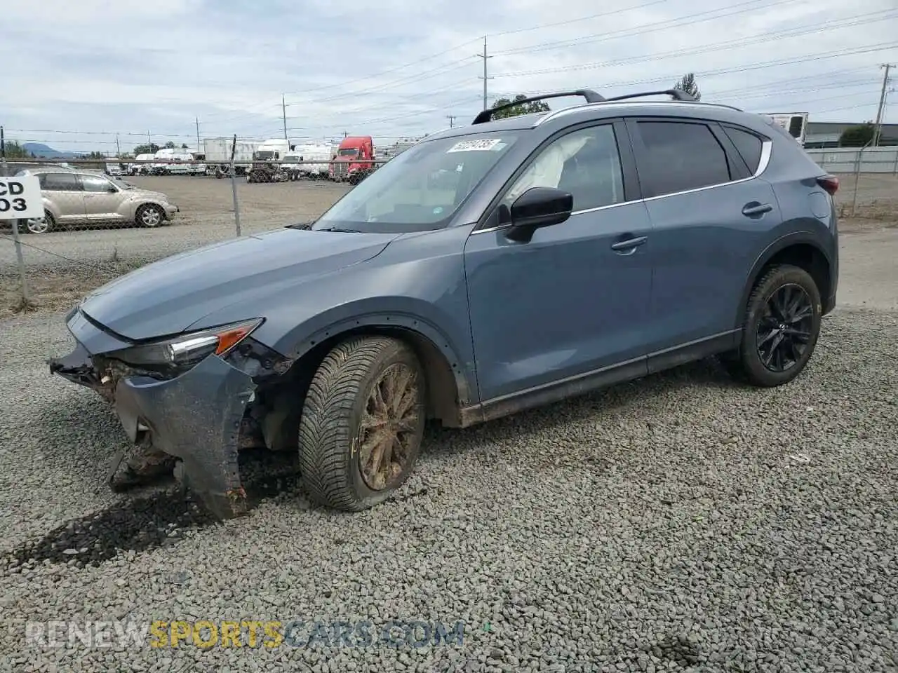 1 Photograph of a damaged car JM3KFBCM3M0375606 MAZDA CX-5 2021