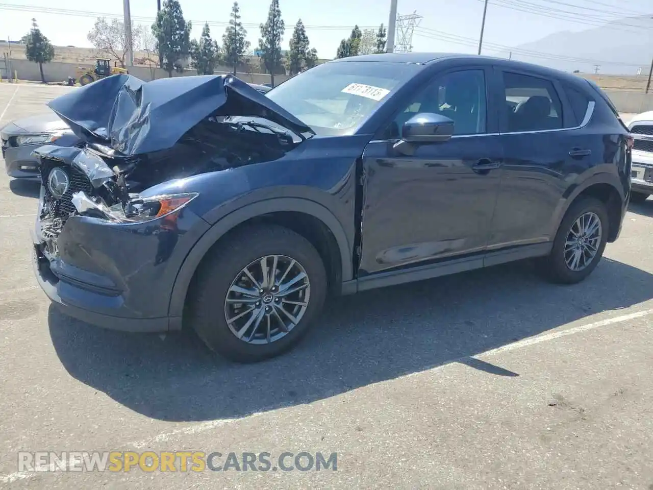 1 fotografías del automóvil dañado JM3KFBCM3M0444410 MAZDA CX-5 2021