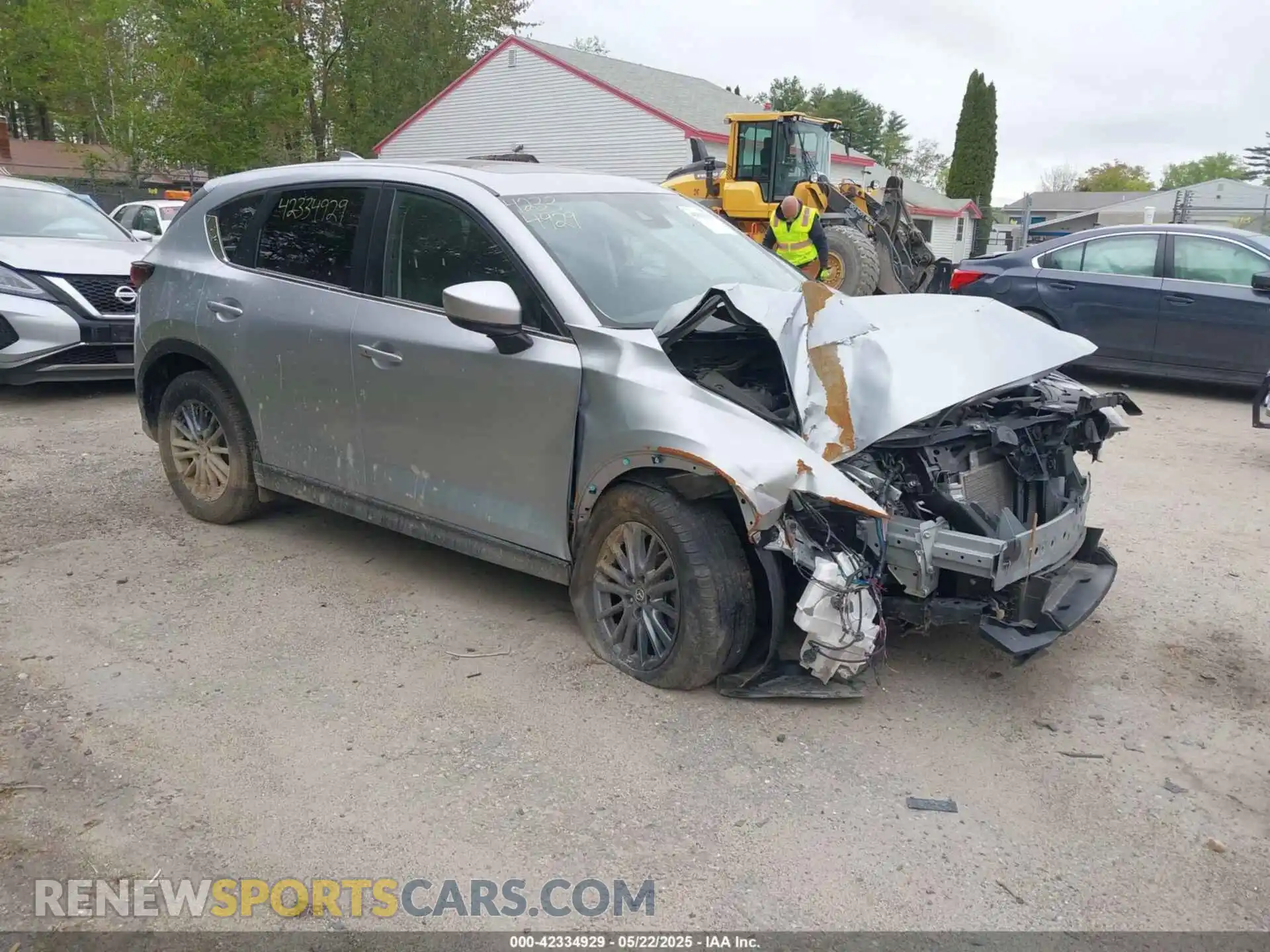1 Photograph of a damaged car JM3KFBCM3M1314881 MAZDA CX-5 2021