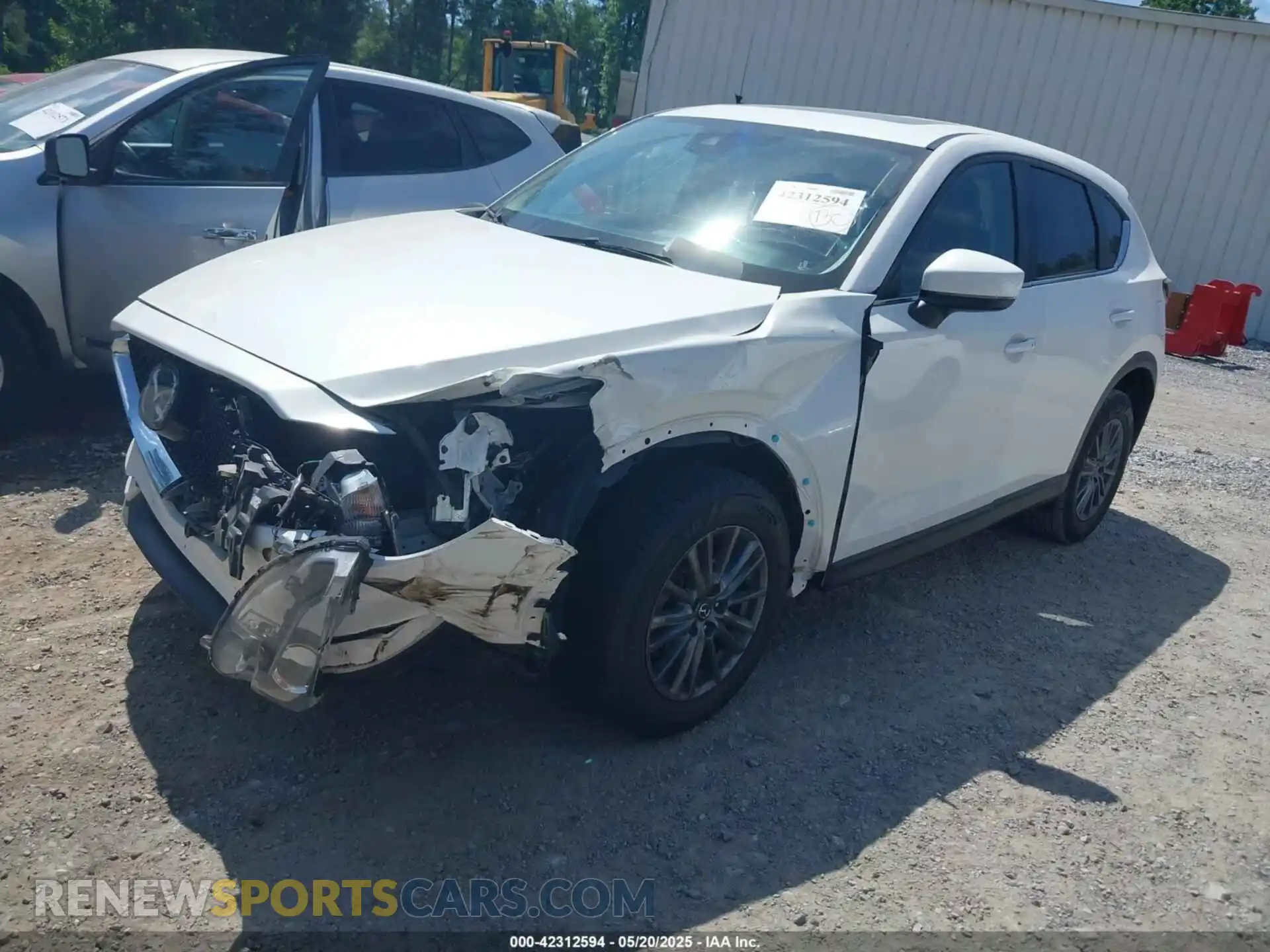 2 Фотография поврежденного автомобиля JM3KFBCM3M1363742 MAZDA CX-5 2021