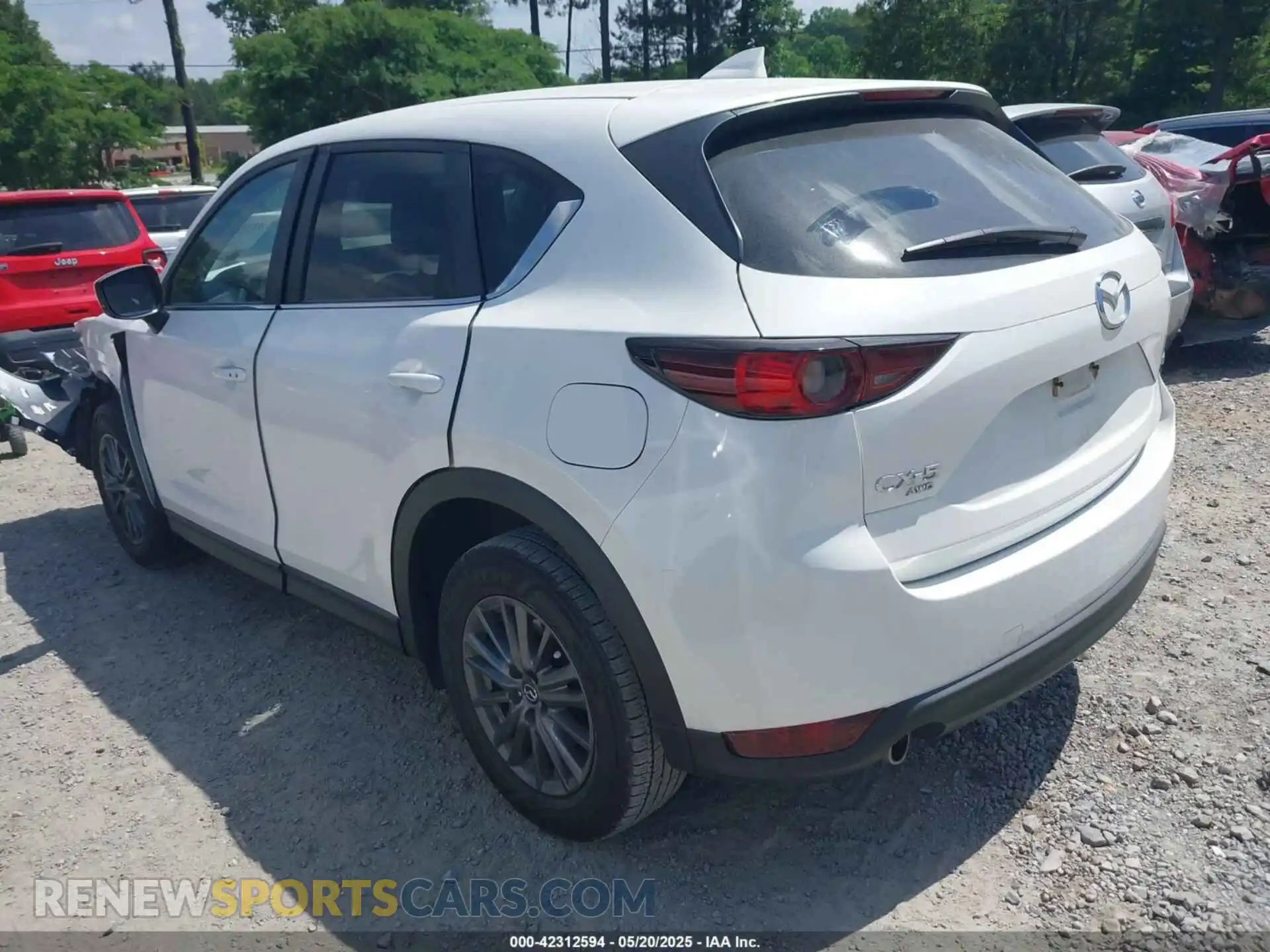 3 Фотография поврежденного автомобиля JM3KFBCM3M1363742 MAZDA CX-5 2021