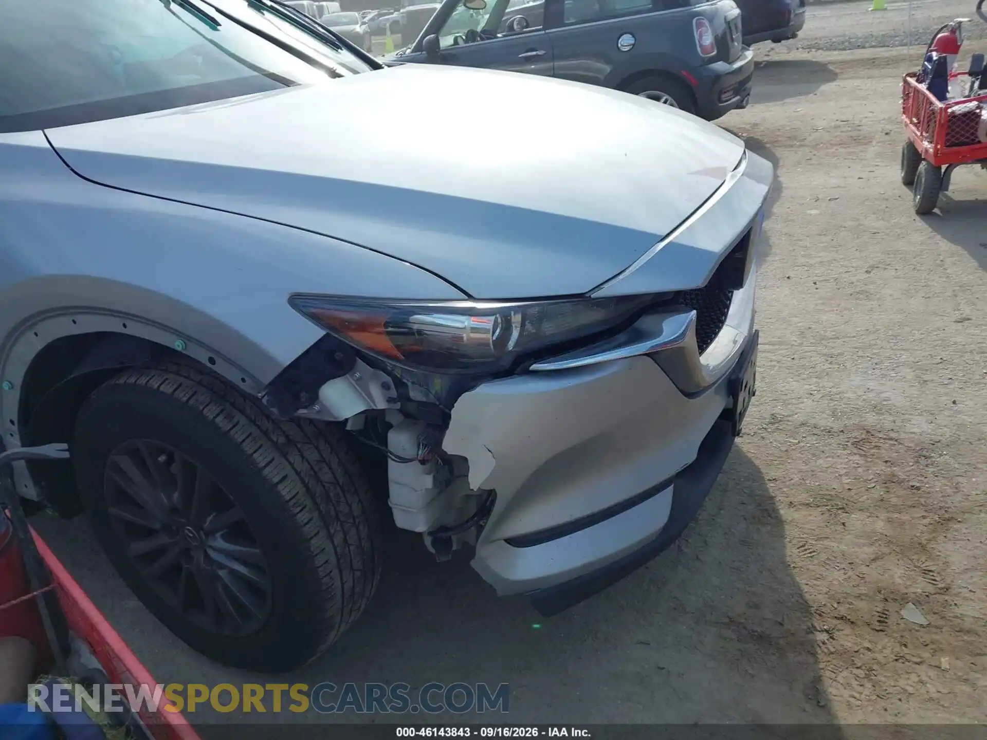 1 Photograph of a damaged car JM3KFBCM4M0323305 MAZDA CX-5 2021
