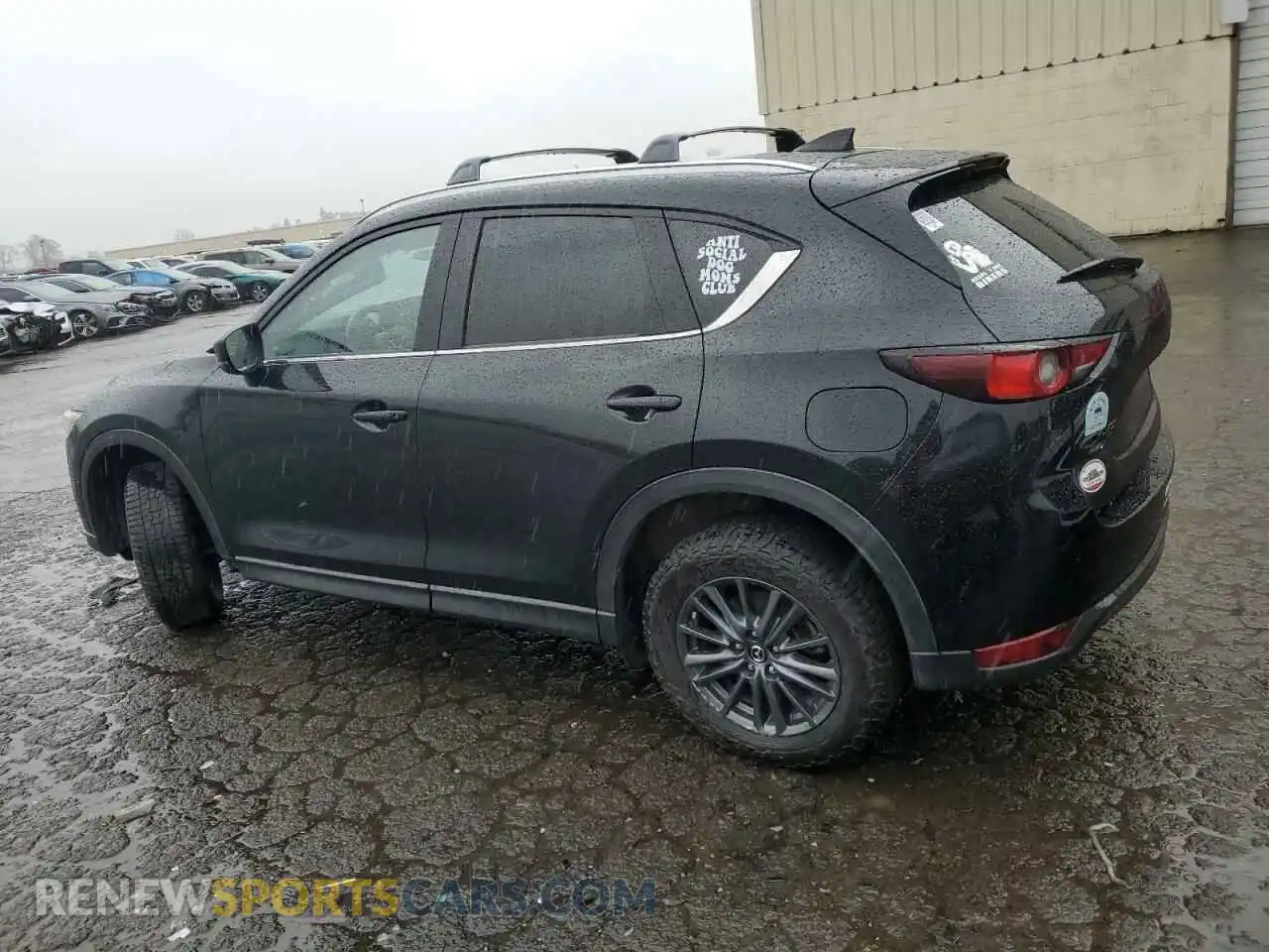 2 fotografías del automóvil dañado JM3KFBCM4M0405308 MAZDA CX-5 2021