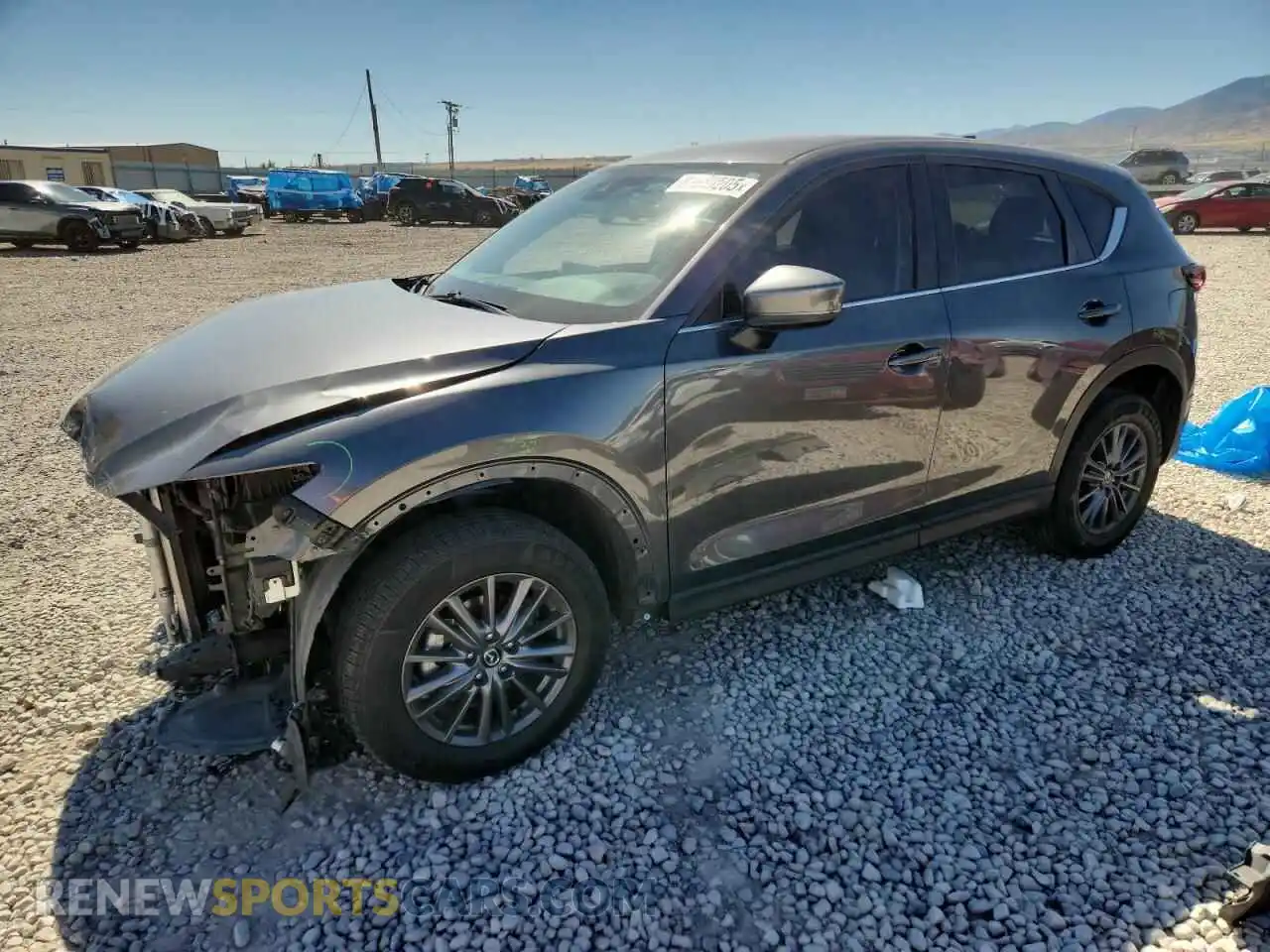 1 Фотография поврежденного автомобиля JM3KFBCM4M0443475 MAZDA CX-5 2021