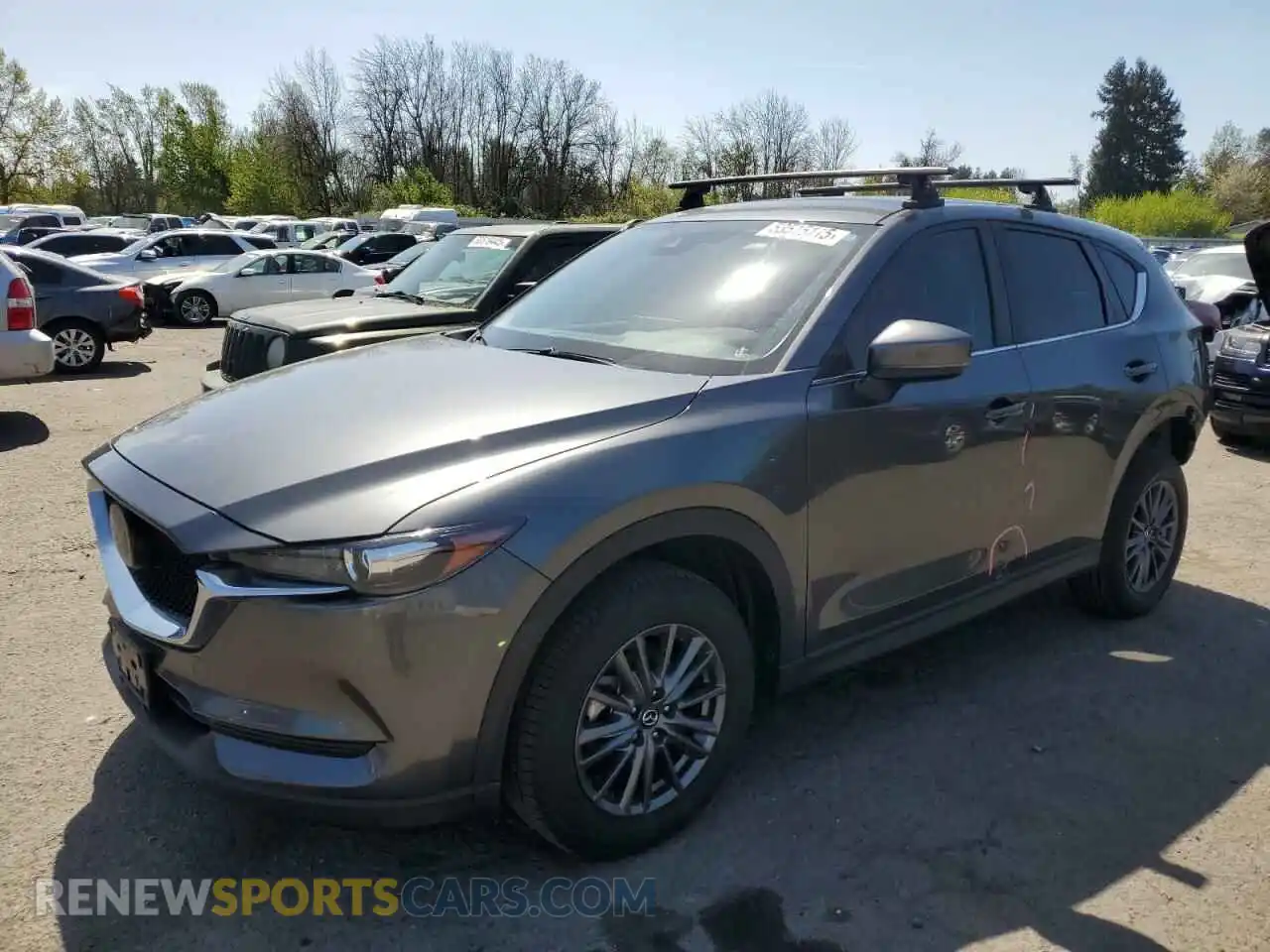 1 Photograph of a damaged car JM3KFBCM4M0443489 MAZDA CX-5 2021