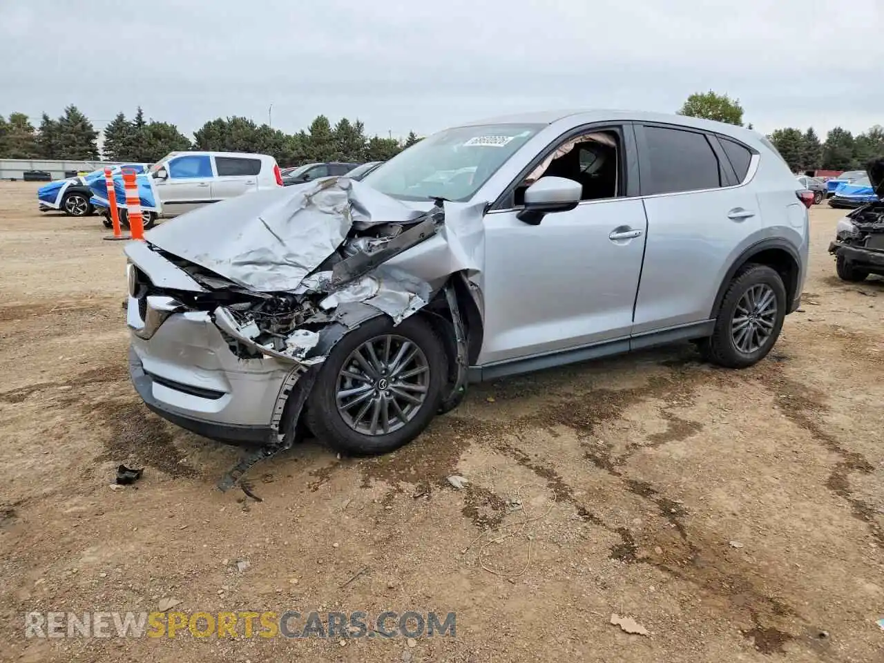 1 Photograph of a damaged car JM3KFBCM4M0473964 MAZDA CX-5 2021