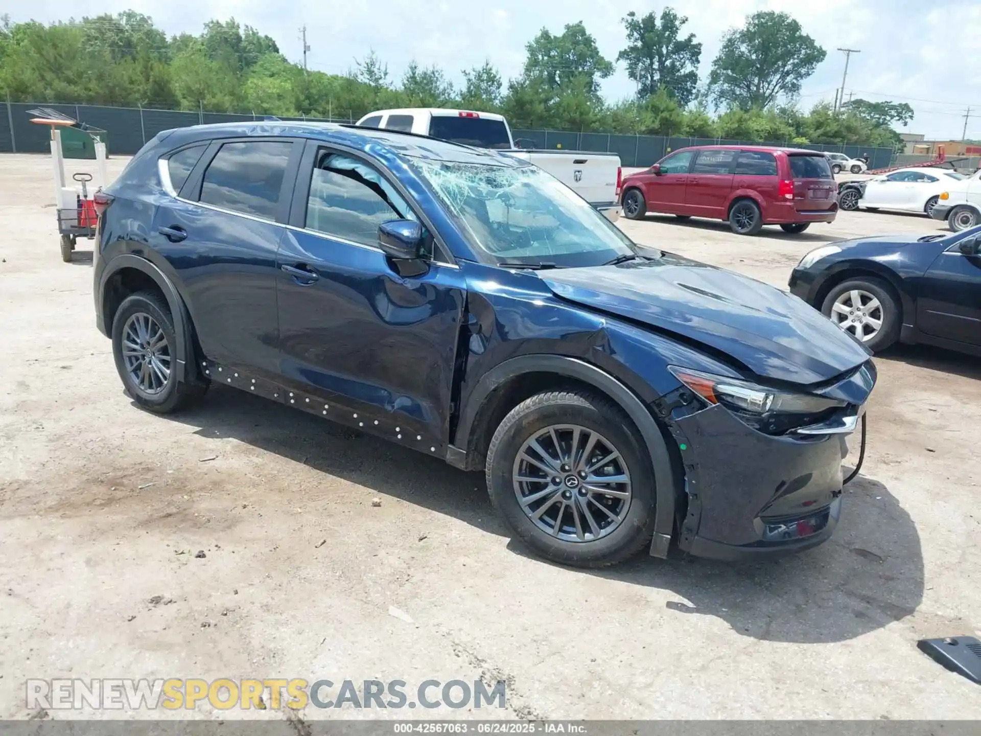 1 Photograph of a damaged car JM3KFBCM4M1313612 MAZDA CX-5 2021