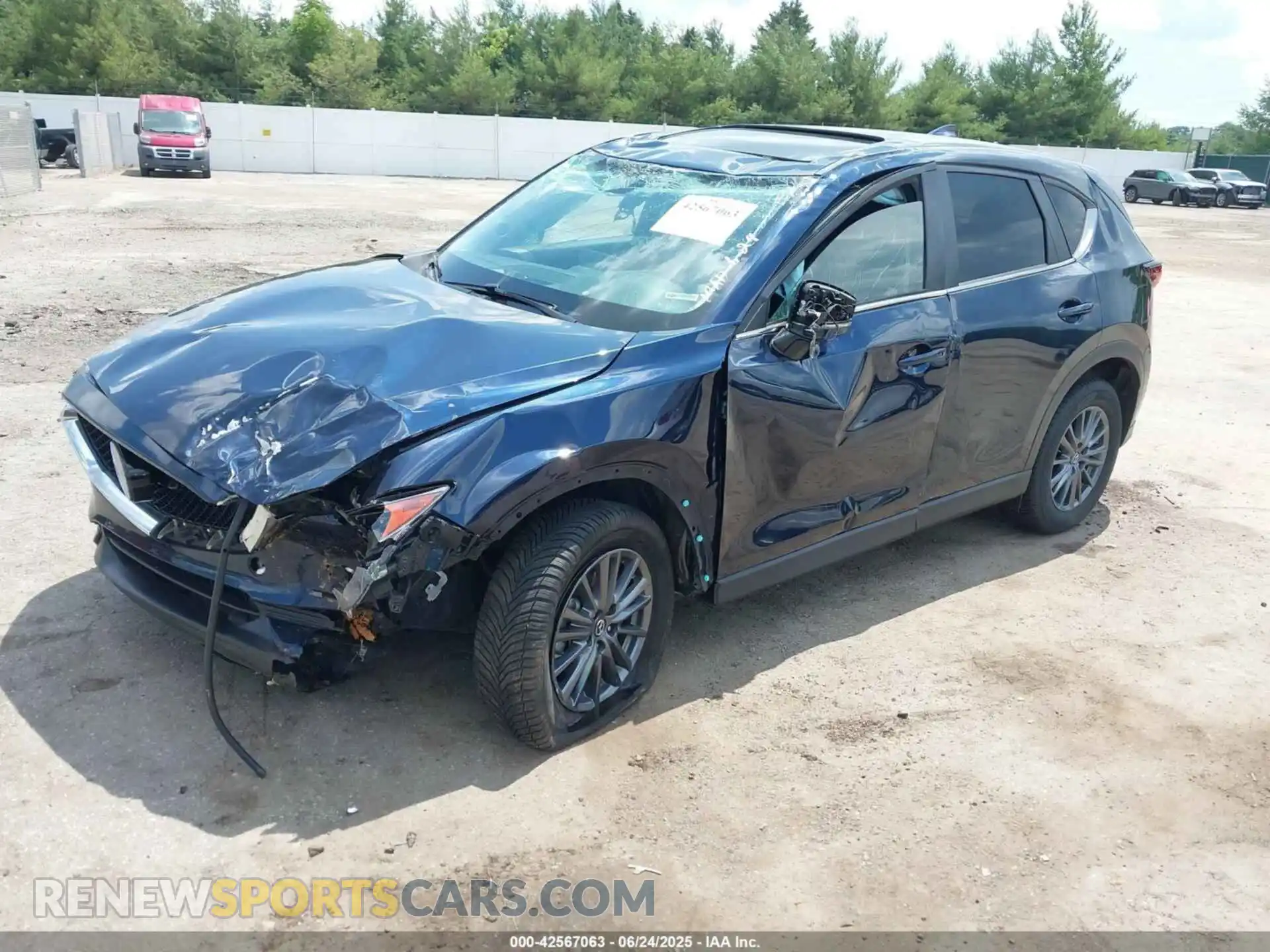 2 Photograph of a damaged car JM3KFBCM4M1313612 MAZDA CX-5 2021