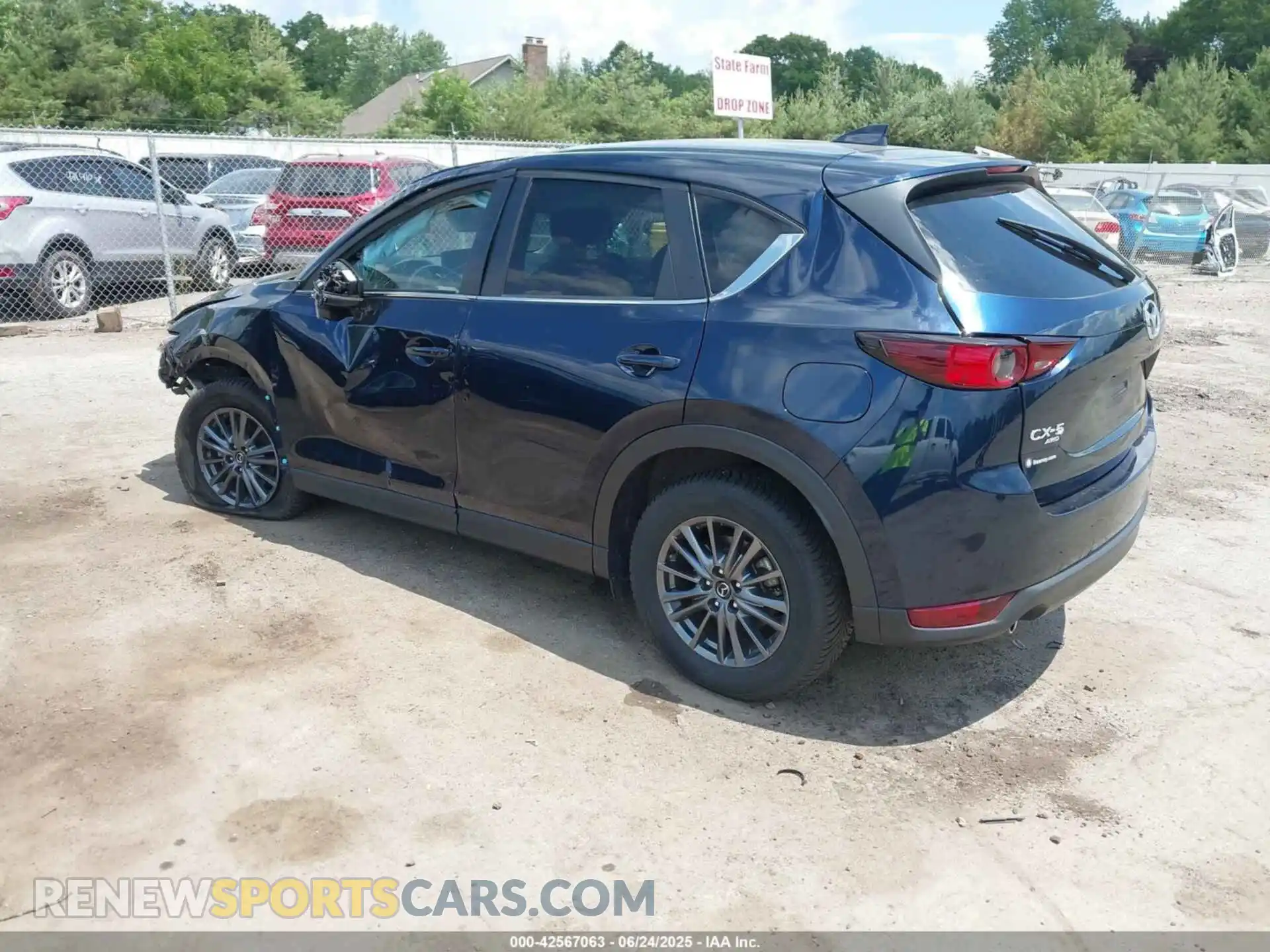 3 Photograph of a damaged car JM3KFBCM4M1313612 MAZDA CX-5 2021
