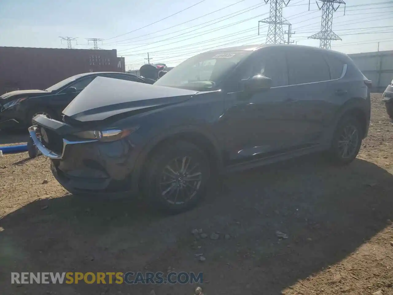 1 Photograph of a damaged car JM3KFBCM4M1400393 MAZDA CX-5 2021