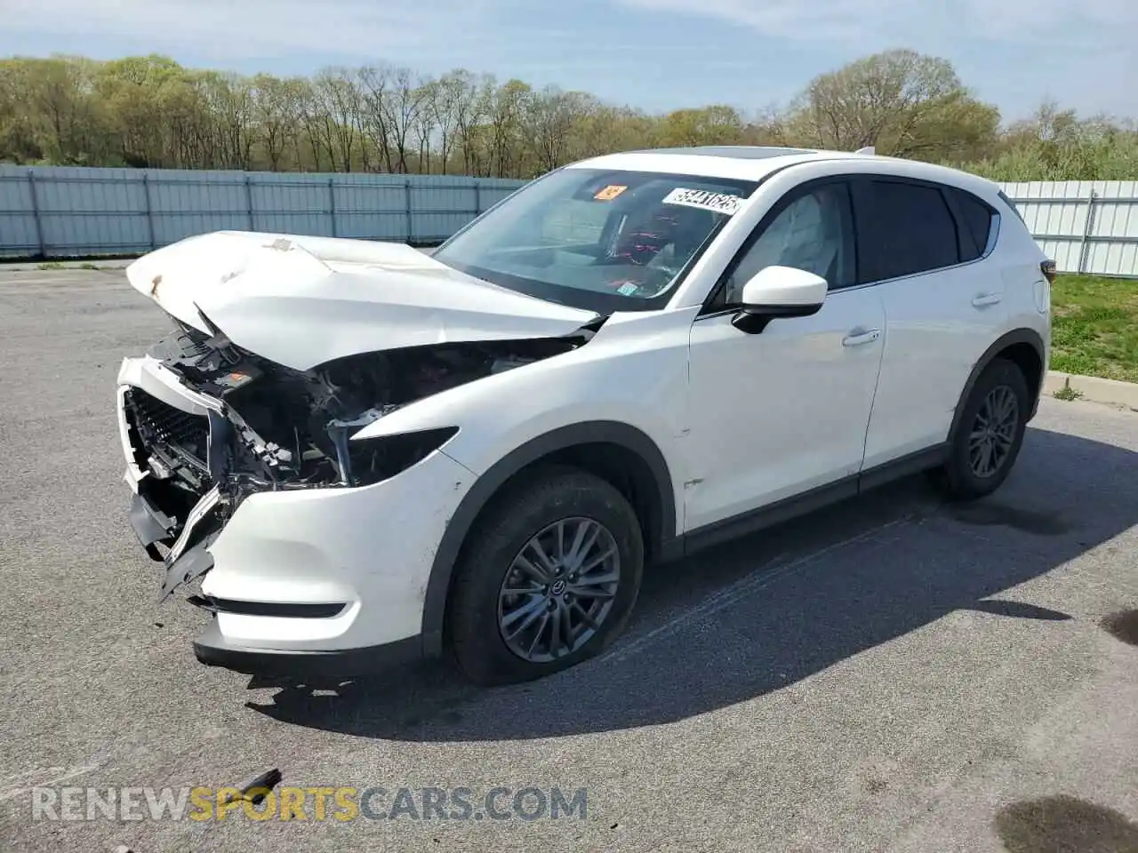 1 Photograph of a damaged car JM3KFBCM4M1431739 MAZDA CX-5 2021