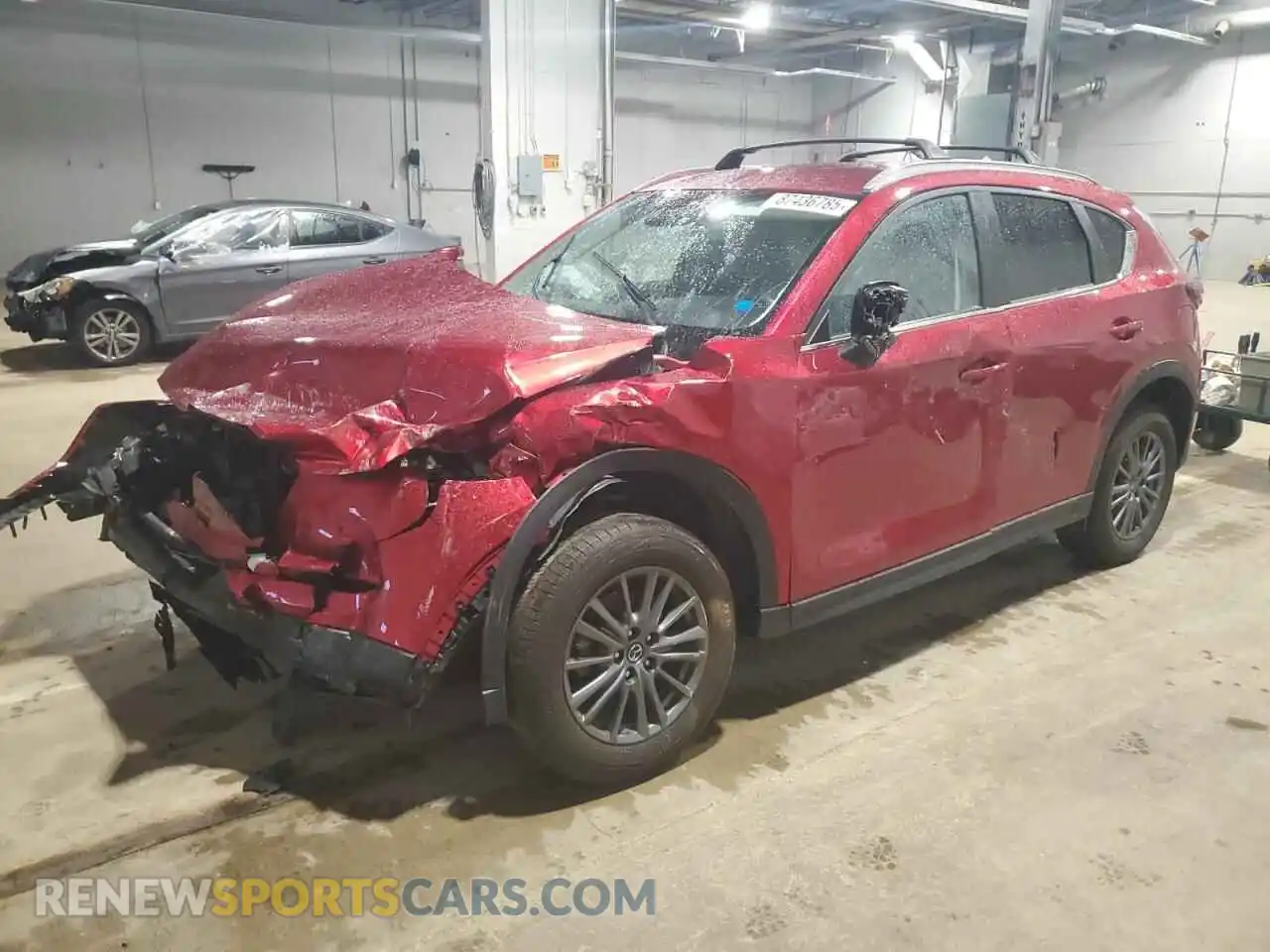 1 Photograph of a damaged car JM3KFBCM5M0103588 MAZDA CX-5 2021